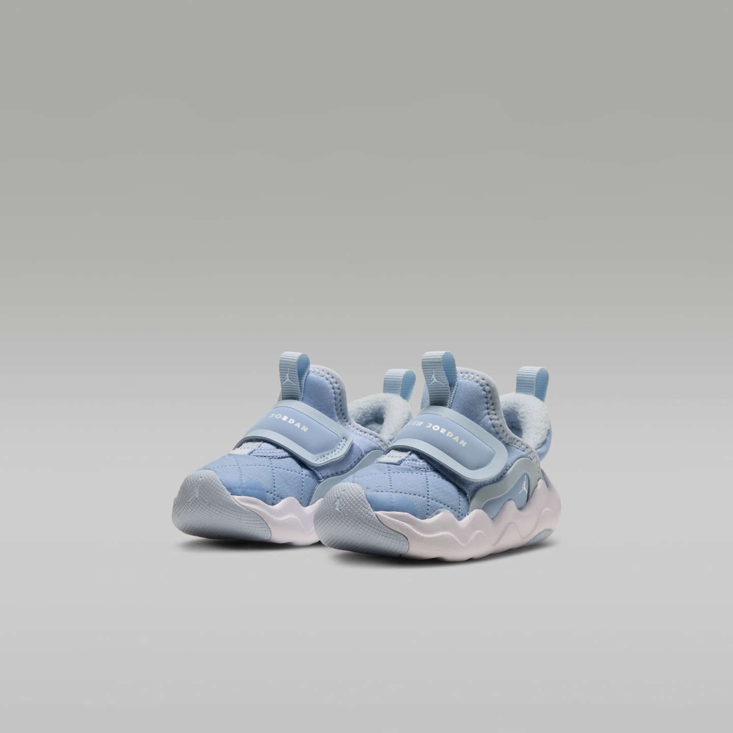 Детские кроссовки Jordan 23/7.2 EasyOn Baby/Toddler, цвет: Серебристый / Синий — фото 5