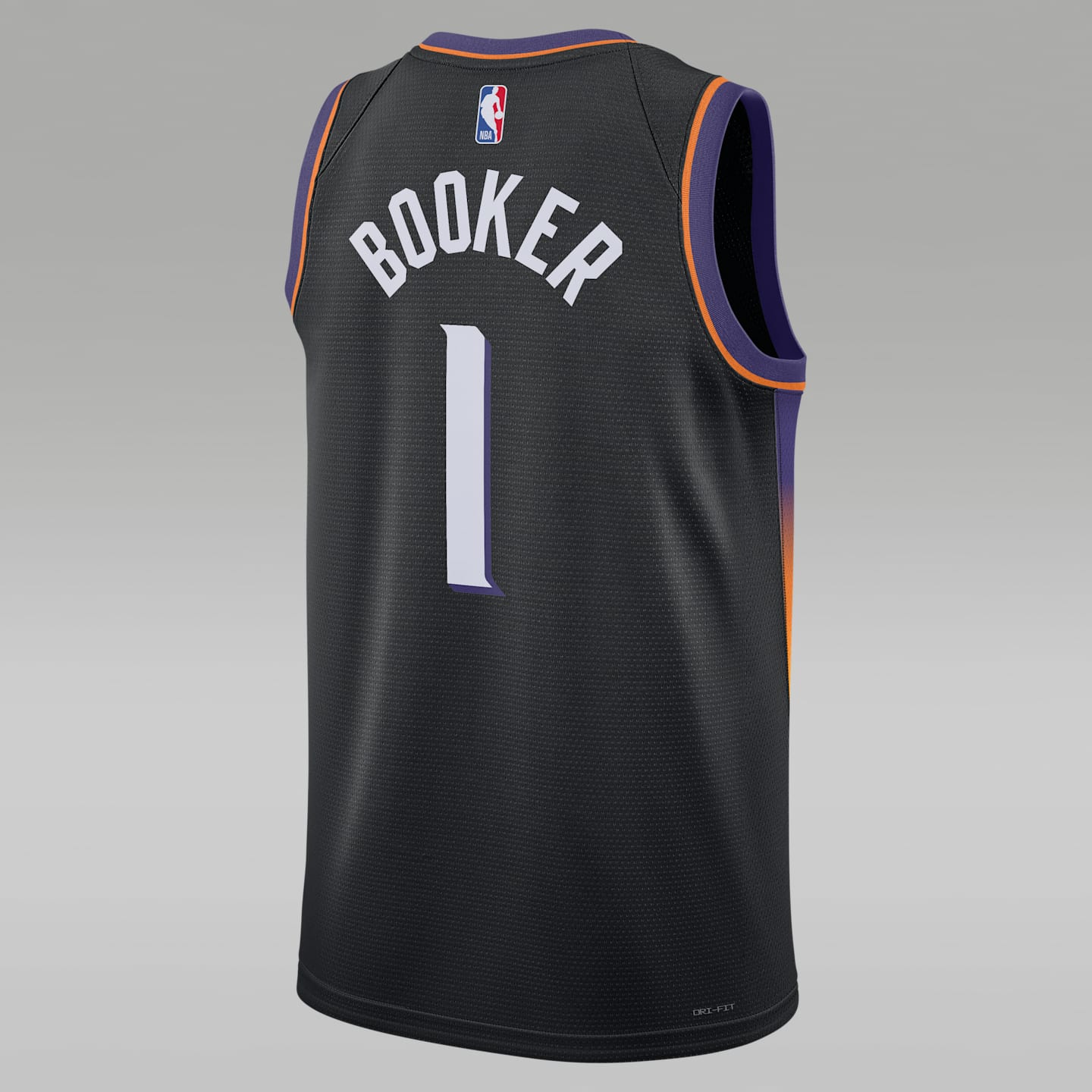 Мужское джерси Nike Phoenix Suns 2025/26 Statement Edition Swingman Dri-FIT NBA, цвет: Чёрный — фото 2