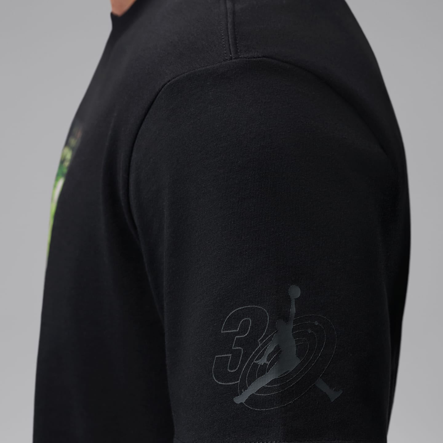 Мужская футболка Jordan Dri-FIT Space Jam Golf T-Shirt, цвет: Чёрный — фото 5