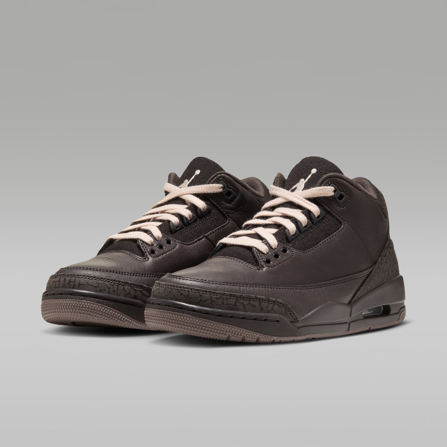 Женские кроссовки Air Jordan 3 Retro "Fireside" Shoes, цвет: Бархатный коричневый / Рыжевато-коричневый — фото 5