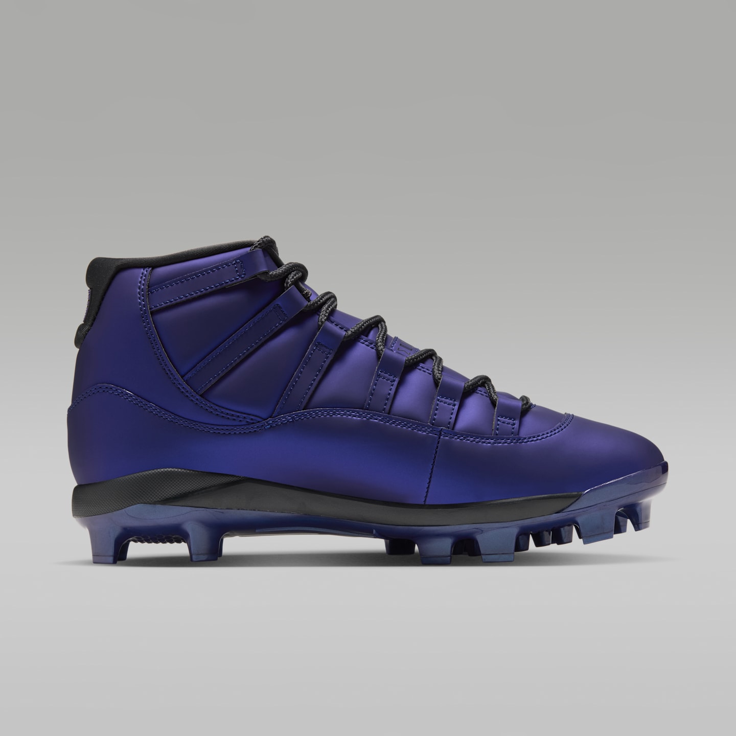 Мужские бутсы Jordan 11 Retro MCS "Space Jam" Baseball, цвет: Почти чёрный — фото 3