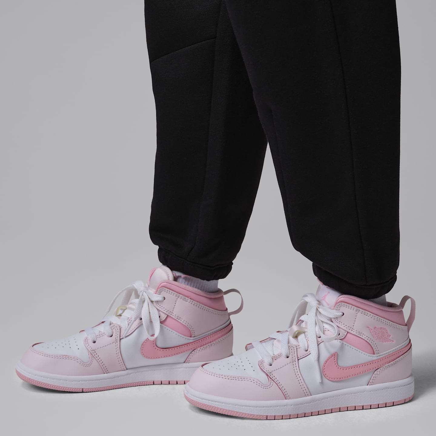 Детские брюки Jordan Brooklyn Fleece Jogger, цвет: Чёрный — фото 6
