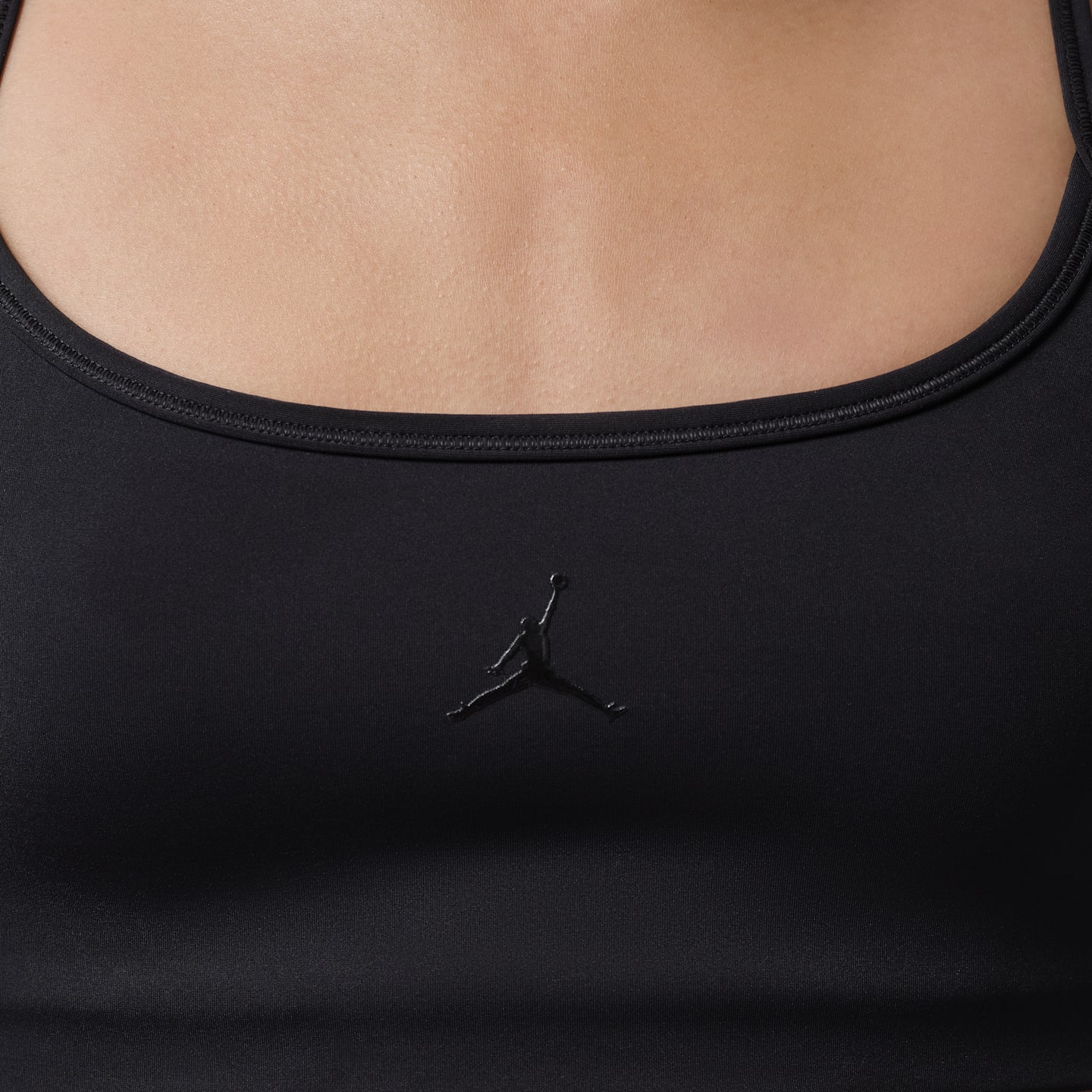 Женский спортивный бра Jordan Sport Flightweight лёгкой поддержки, цвет: Чёрный / Антрацитовый — фото 4