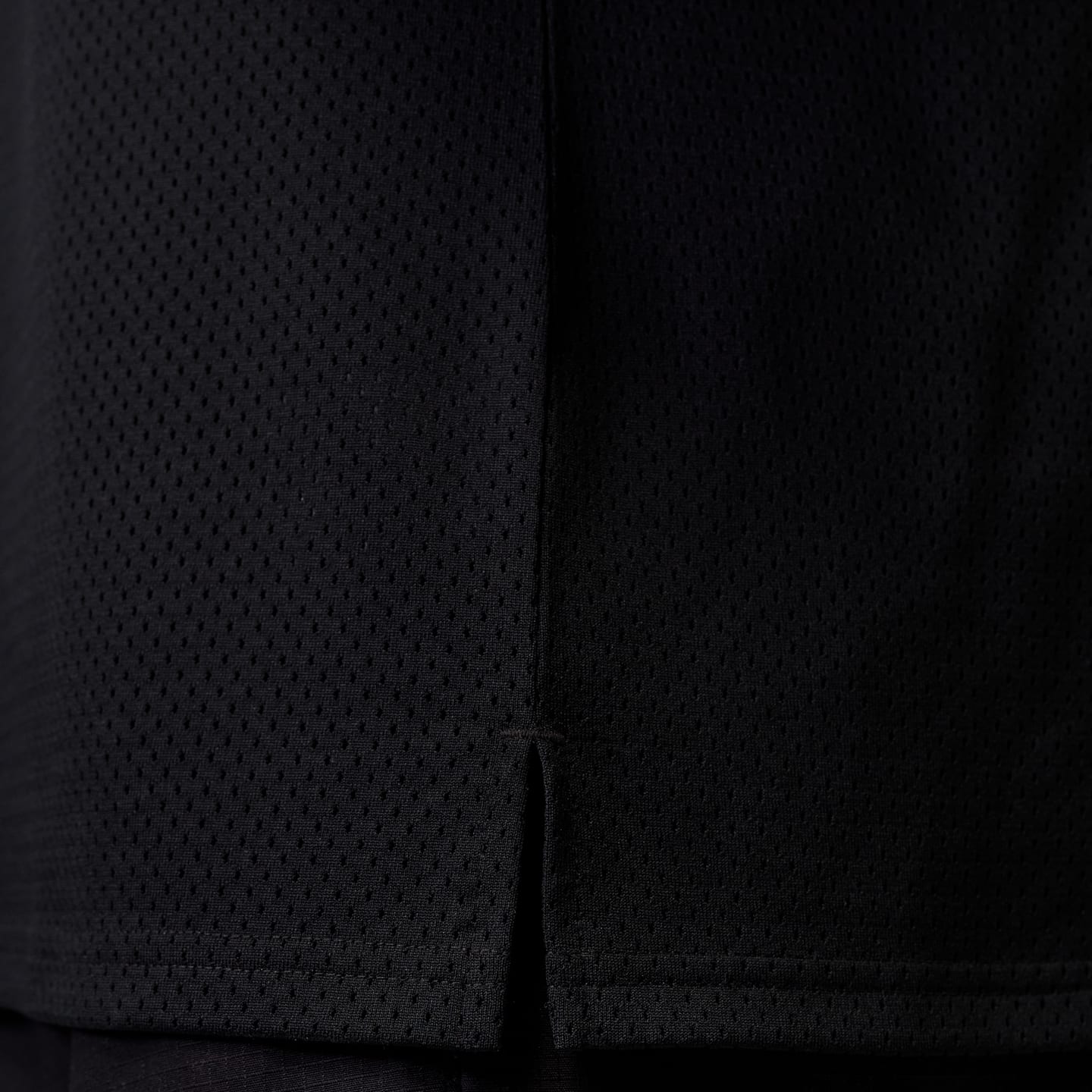 Мужской топ Jordan Brooklyn Mesh Jersey, цвет: Чёрный / Железный серый — фото 6