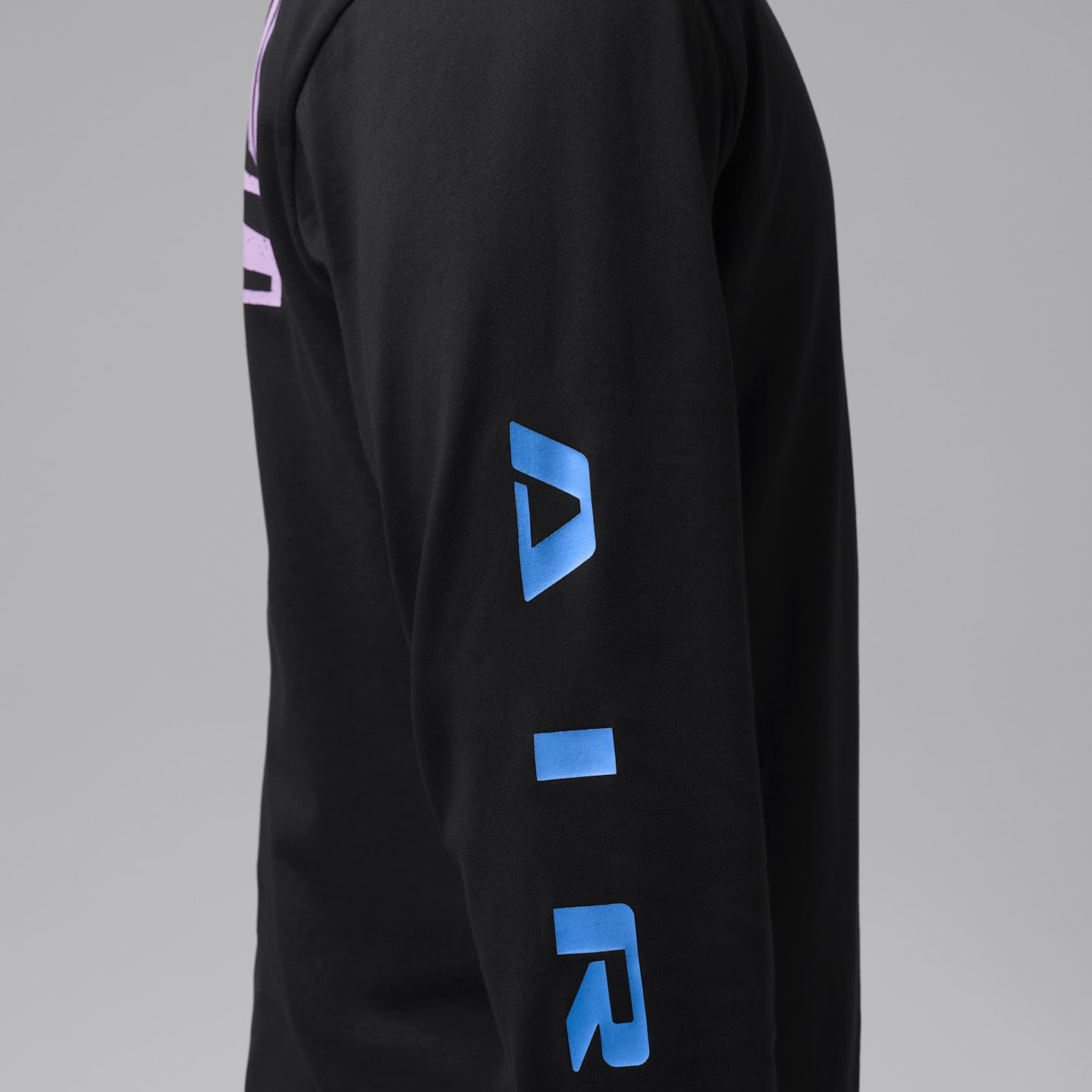 Мужская футболка Jordan Flight Mountainside Long-Sleeve, цвет: Чёрный — фото 5