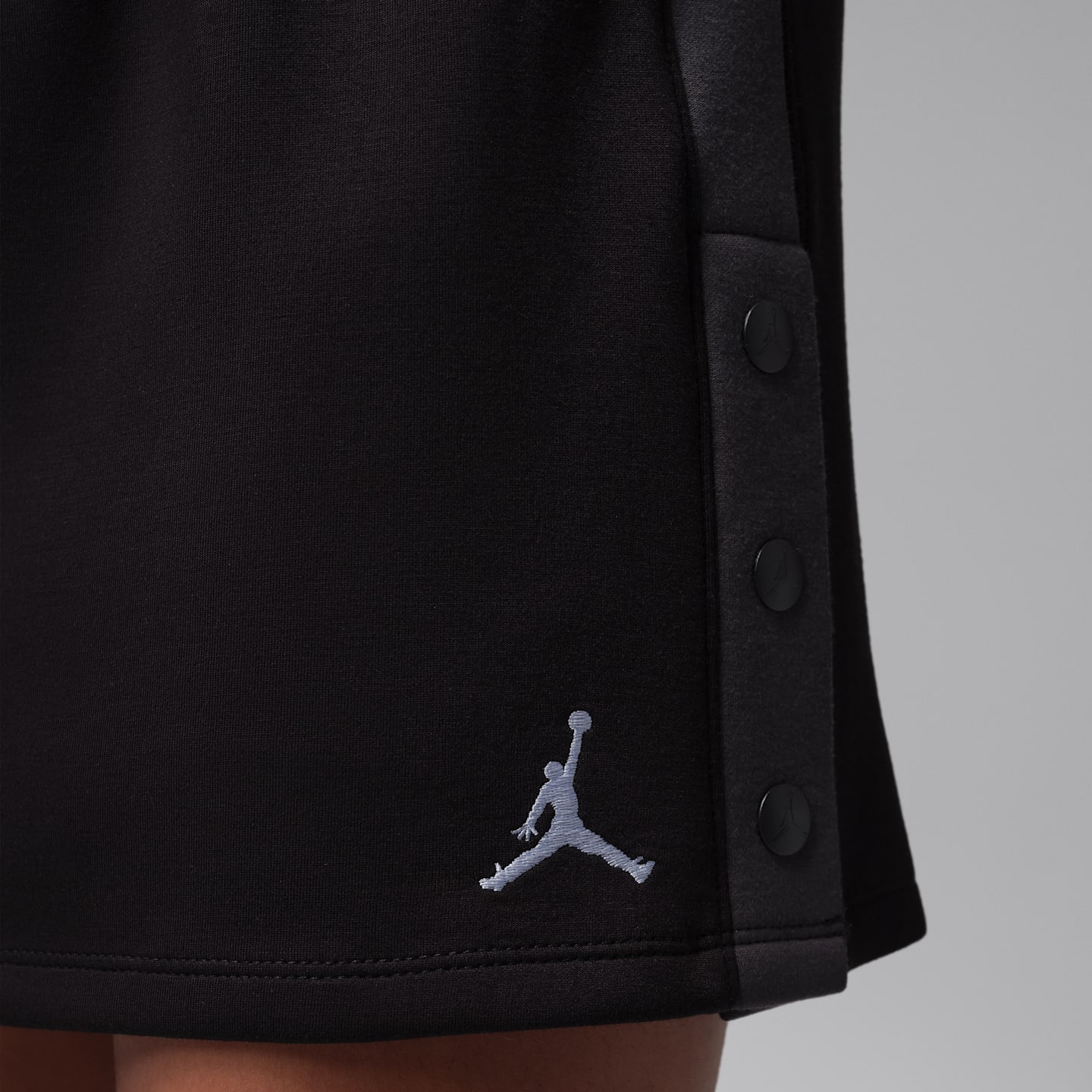 Детская юбка-шорты Jordan She's An All Star на кнопках, цвет: Чёрный — фото 4