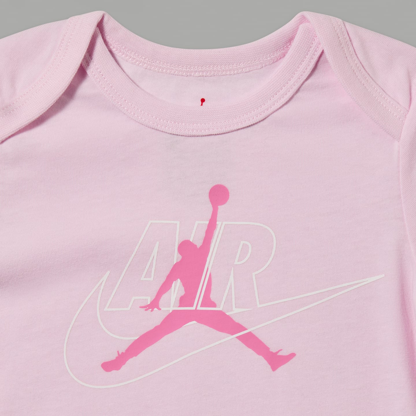 Детские боди Jordan Jumpman Air, набор из 3 шт., 6-12 мес, цвет: Розовый пенный — фото 3