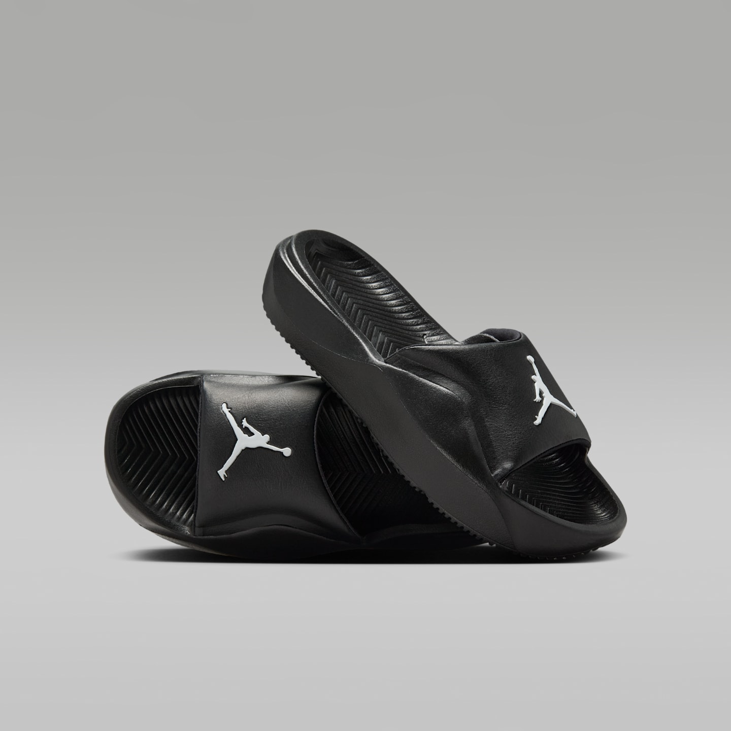 Детские сандалии Jordan Franchise, цвет: Чёрный / Белый — фото 1