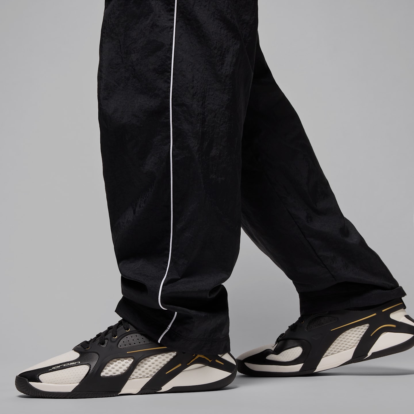 Мужские брюки Jordan Sport Classic, цвет: Чёрный / Белый — фото 5
