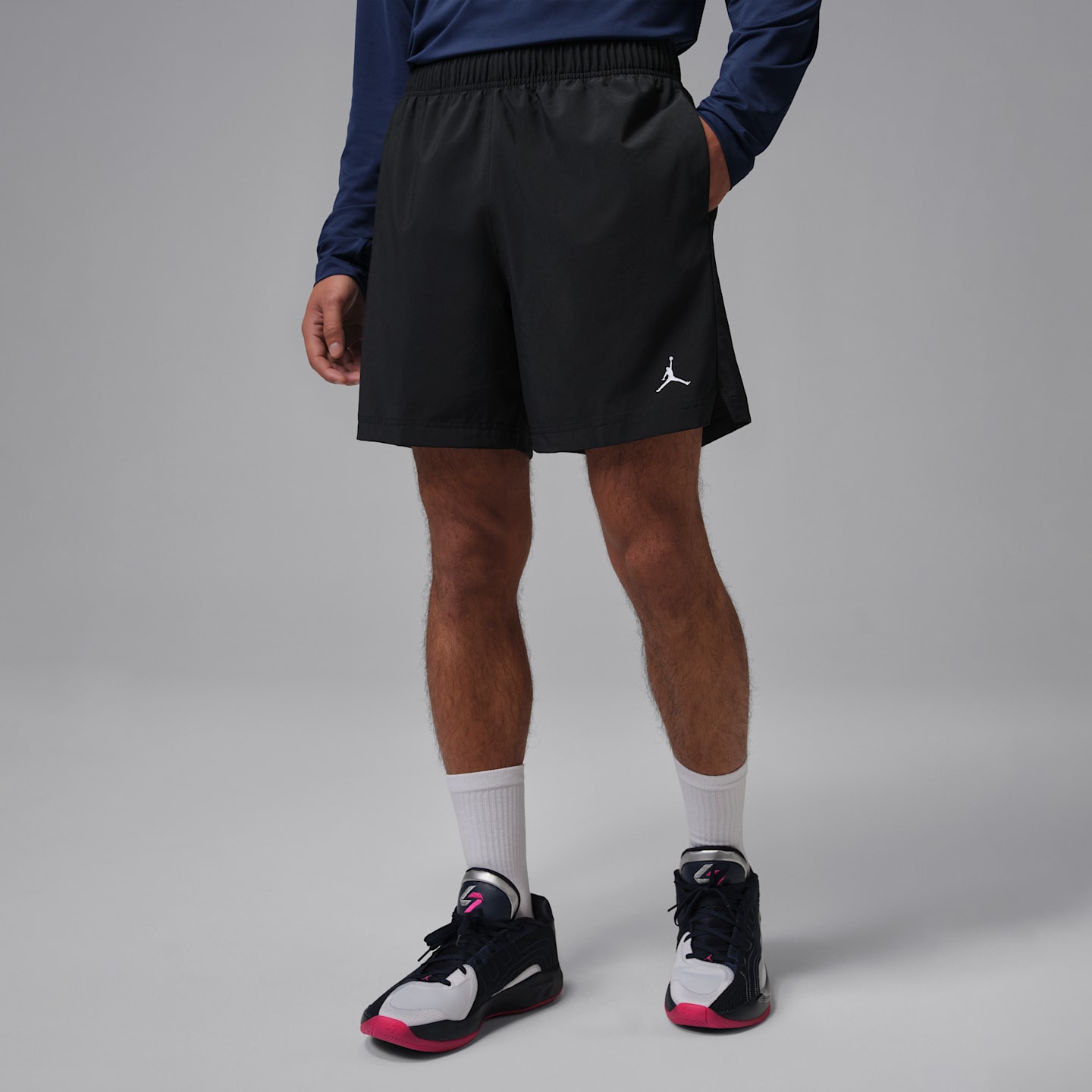 Мужские тканые шорты Jordan Sport Essentials Dri-FIT, цвет: Чёрный — фото 1