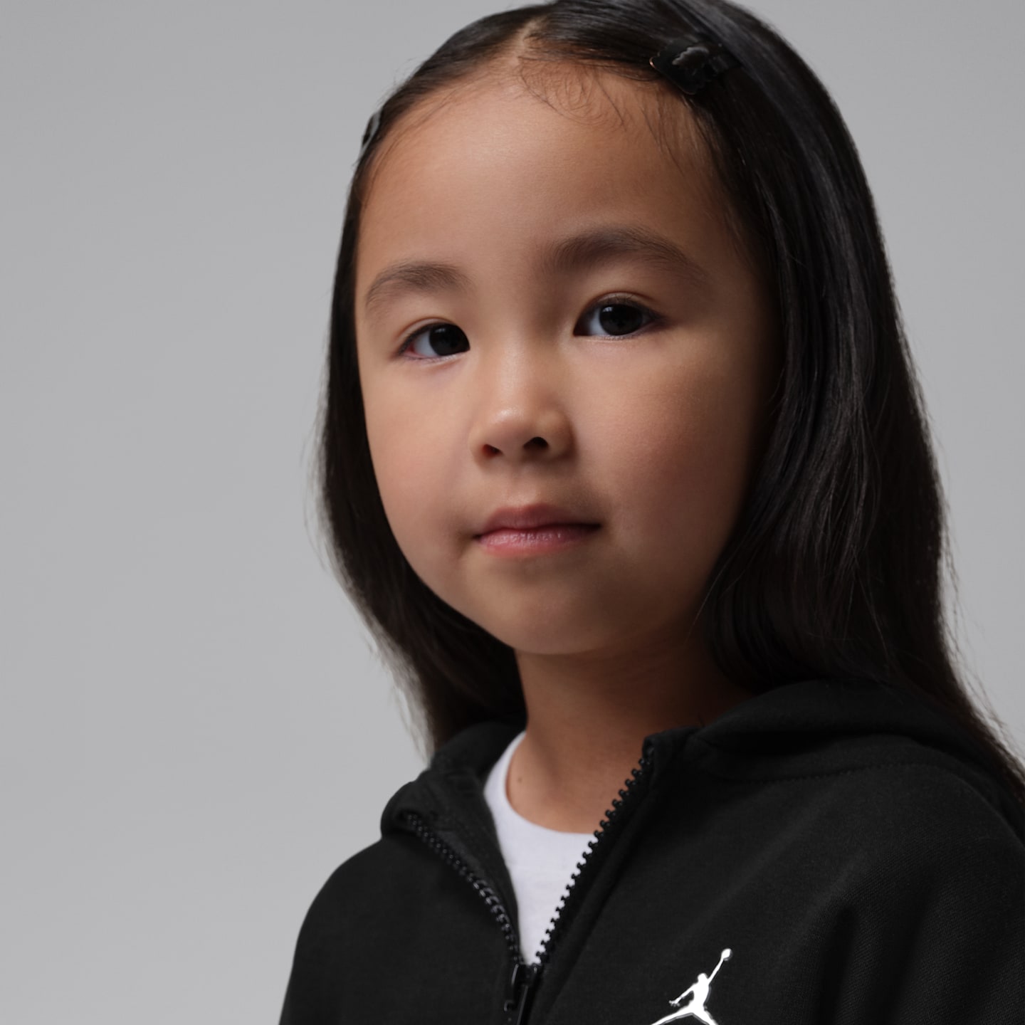 Детские худи Jordan Brooklyn Fleece Baby (12-24M) 2-Piece Full-Zip Set, цвет: Чёрный — фото 4