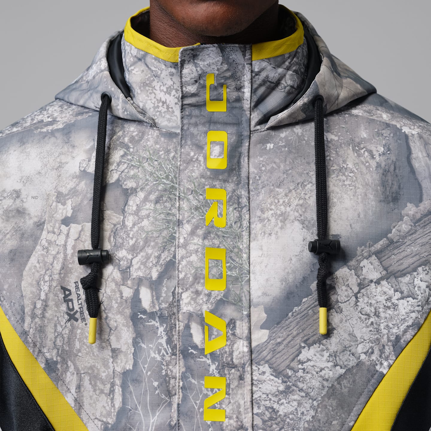 Мужская куртка Jordan Brooklyn Realtree, цвет: Белый / Чёрный — фото 4