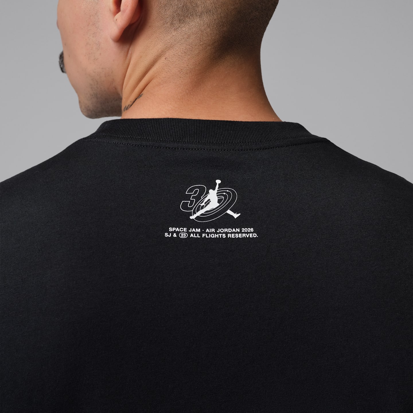 Мужская футболка Jordan Brooklyn Bugs Bunny Crew-Neck, цвет: Чёрный — фото 5
