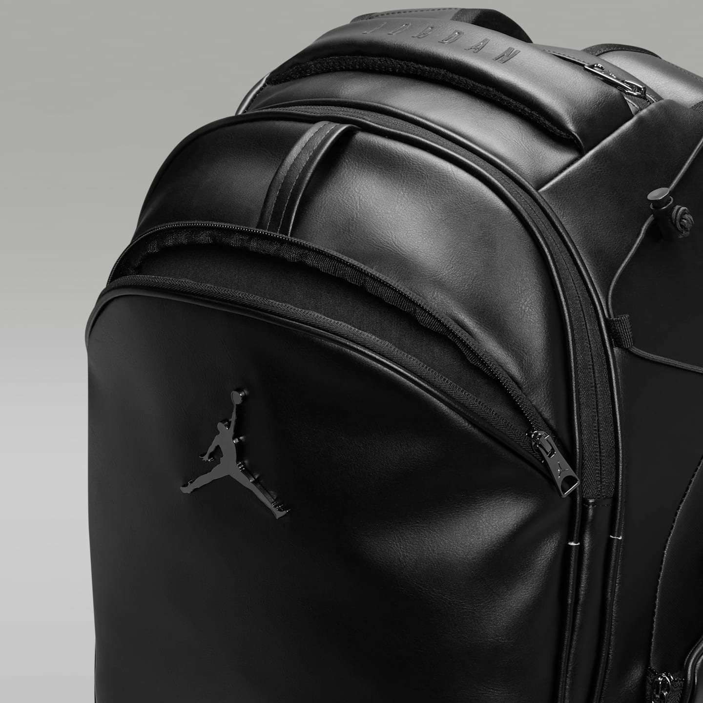 Рюкзак для бейсбольных бит Jordan Fly Elite, 31 л, цвет: Чёрный / Серебряный — фото 6