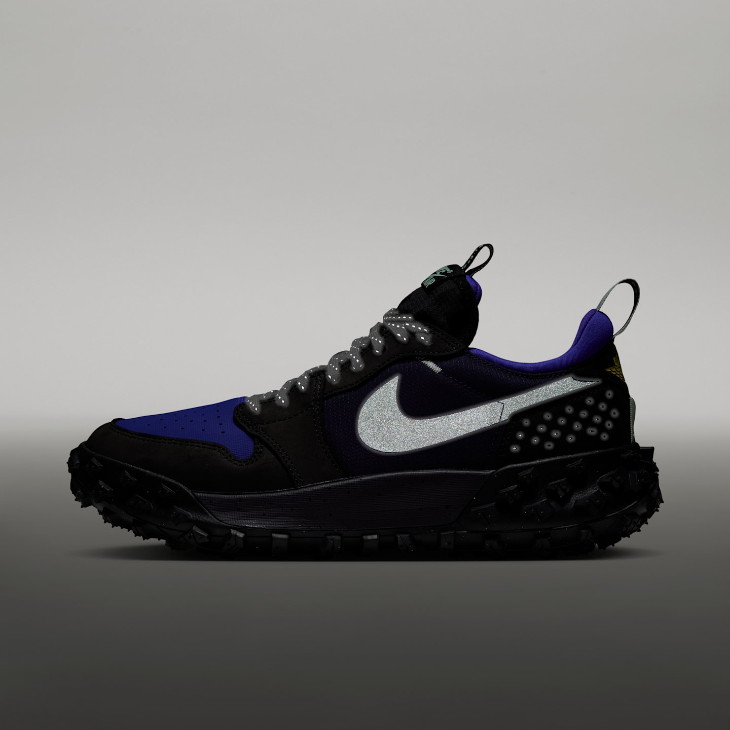 Мужские кроссовки Air Jordan 1 Element Low A/T, цвет: Чёрный / Фиолетовый — фото 9