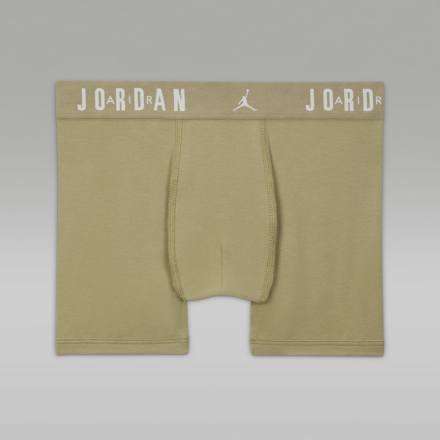 Детские трусы-боксеры Jordan Flight Cotton Essentials, набор из 3 шт, цвет: Натуральный бежевый — фото 2