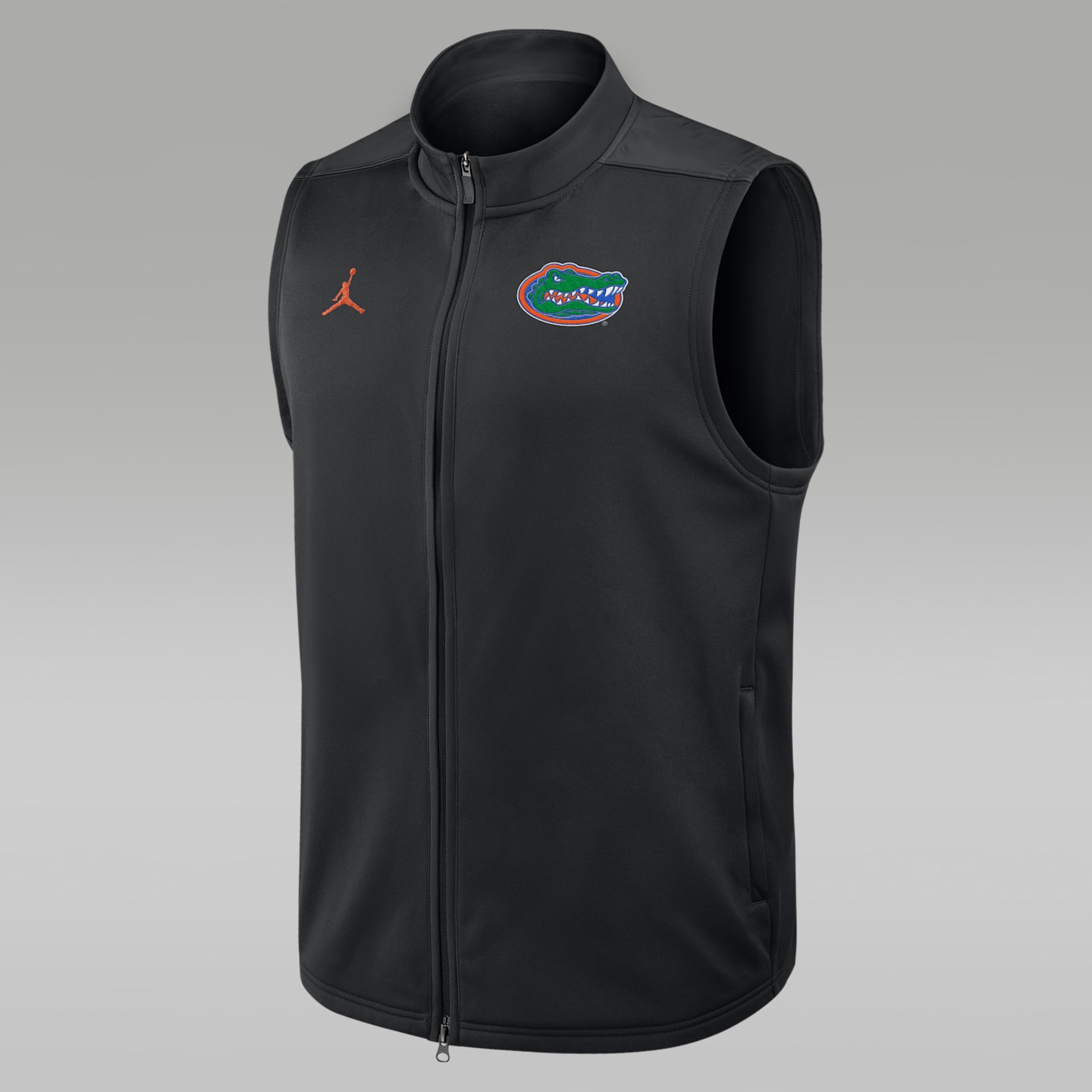 Мужской жилет на молнии Jordan Brand Florida Victory Therma-FIT, цвет: Чёрный — фото 1