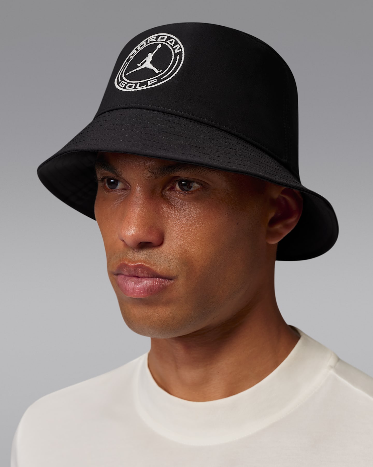 Кроссовки Jordan Apex Dri-FIT Golf Bucket, цвет: Чёрный / Молочный — фото 7