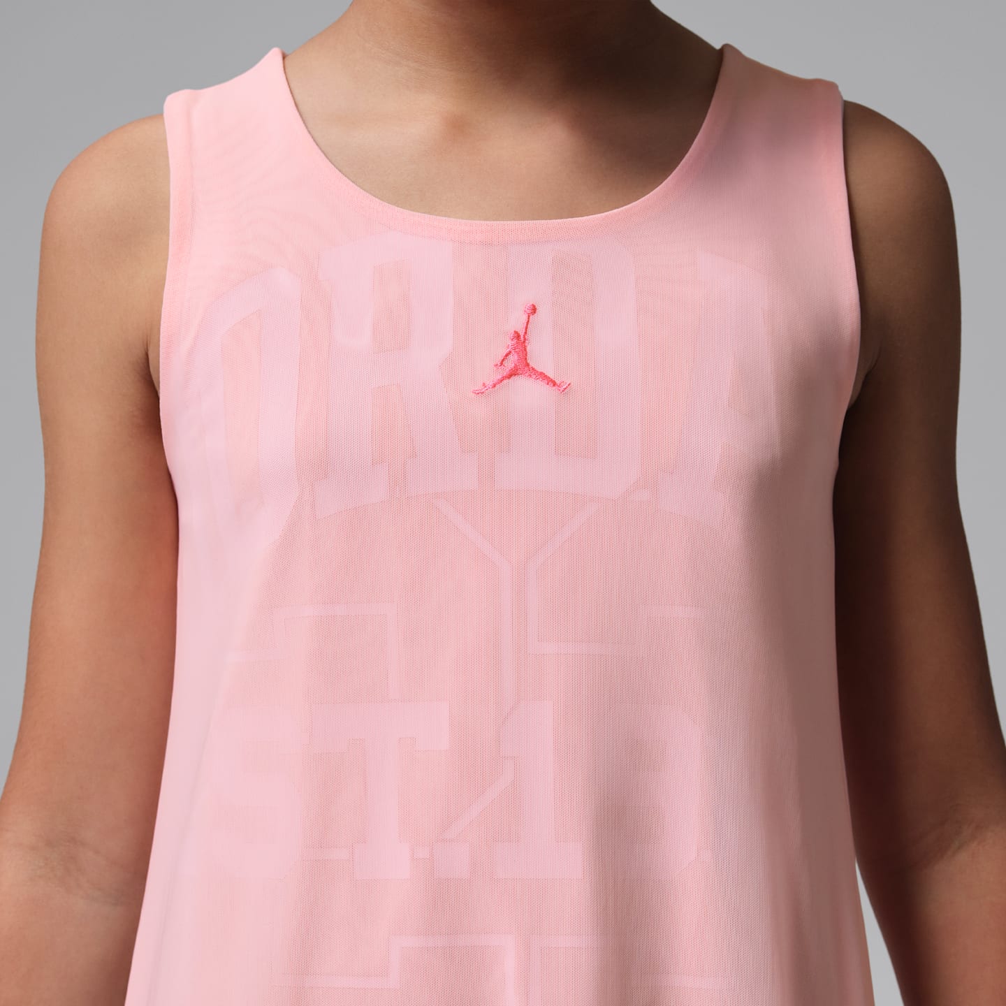 Детское платье Jordan Secret Diary Dri-FIT многослойное, цвет: Розовый — фото 4