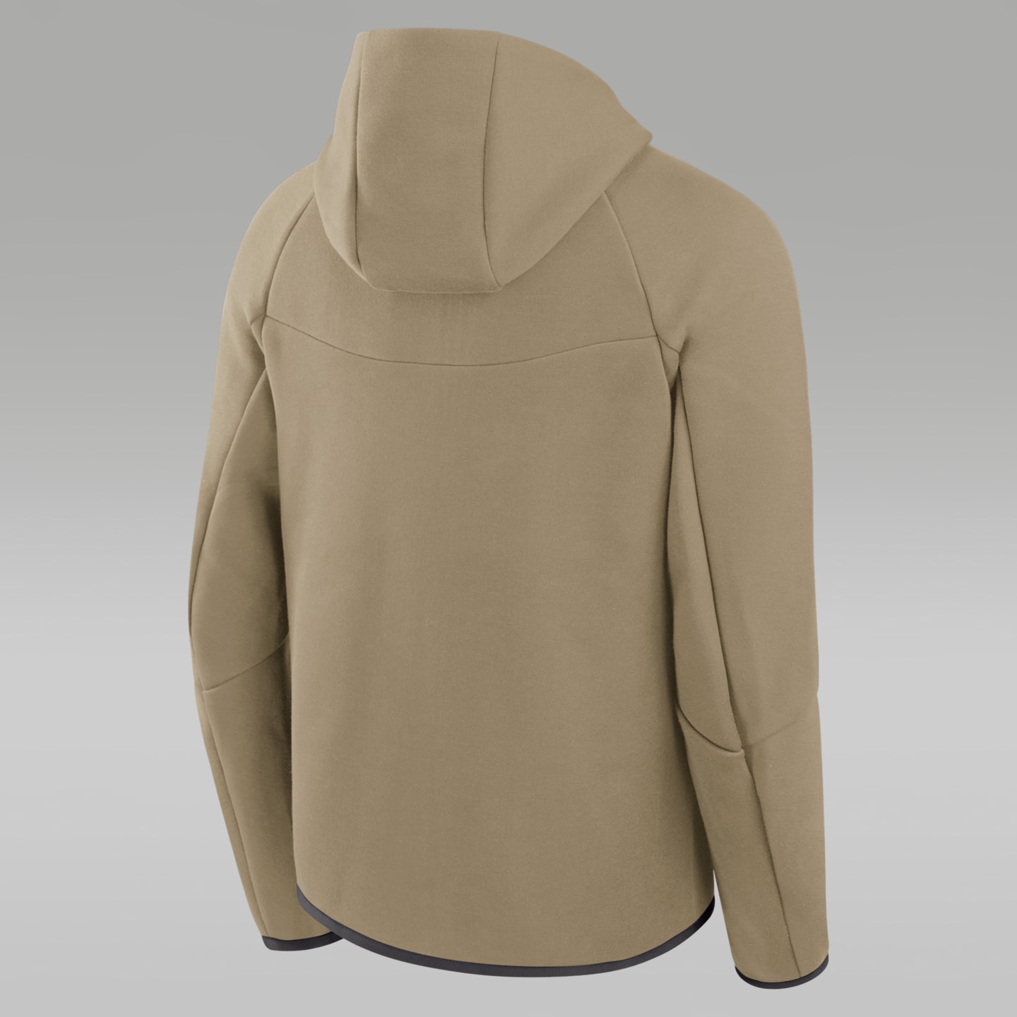 Мужская куртка с капюшоном на молнии Jordan Brand Florida Gators Tech Fleece Windrunner, цвет: Оливковый — фото 2