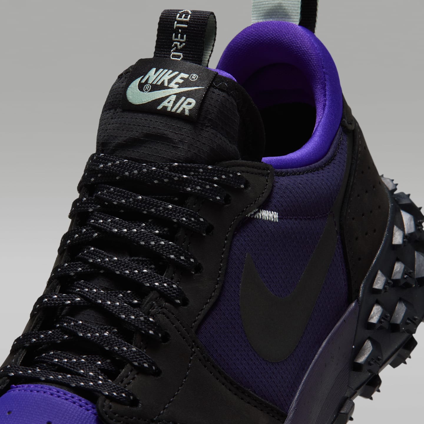 Мужские кроссовки Air Jordan 1 Element Low A/T, цвет: Чёрный / Фиолетовый — фото 7