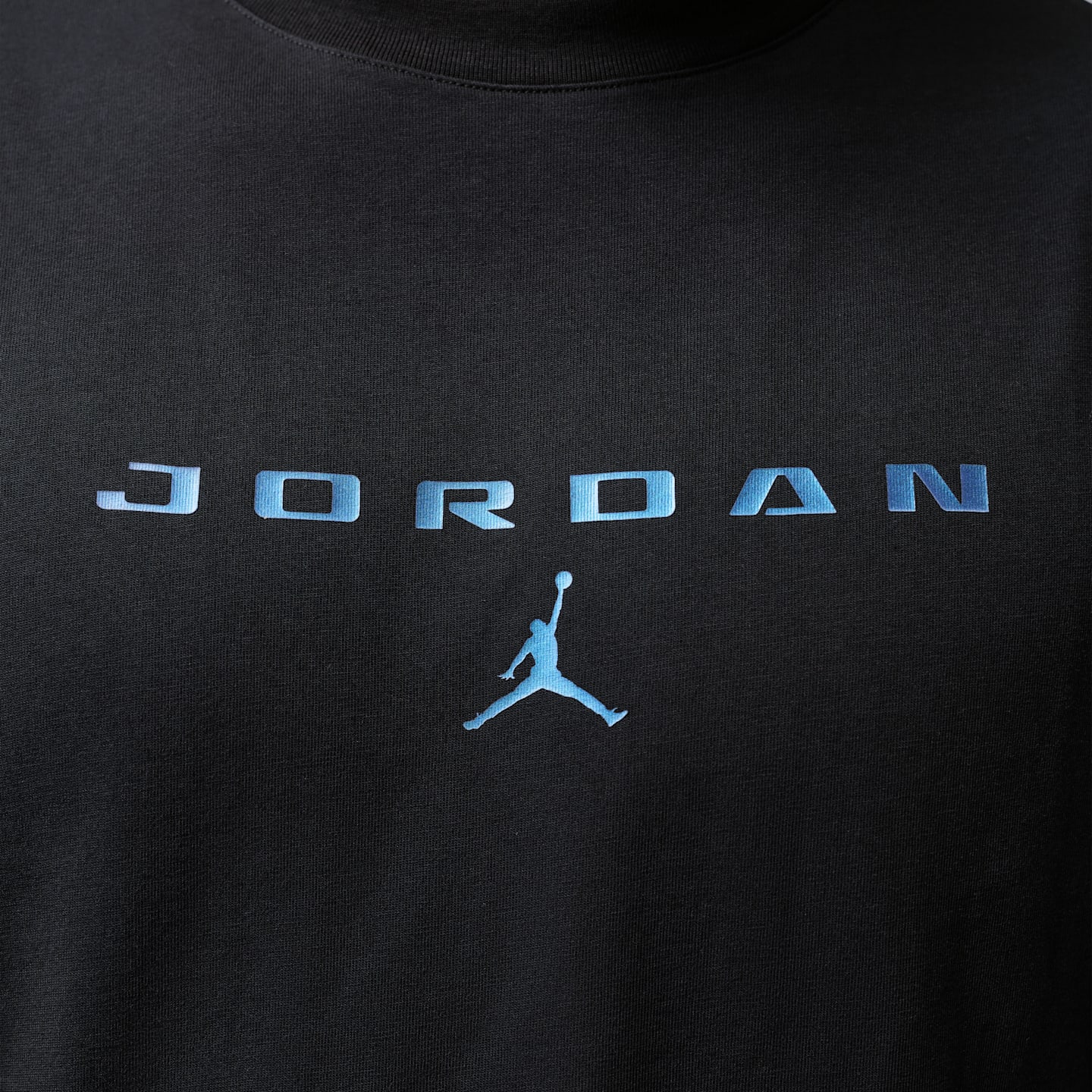 Мужская футболка Jordan Flight Mountainside, цвет: Чёрный — фото 4