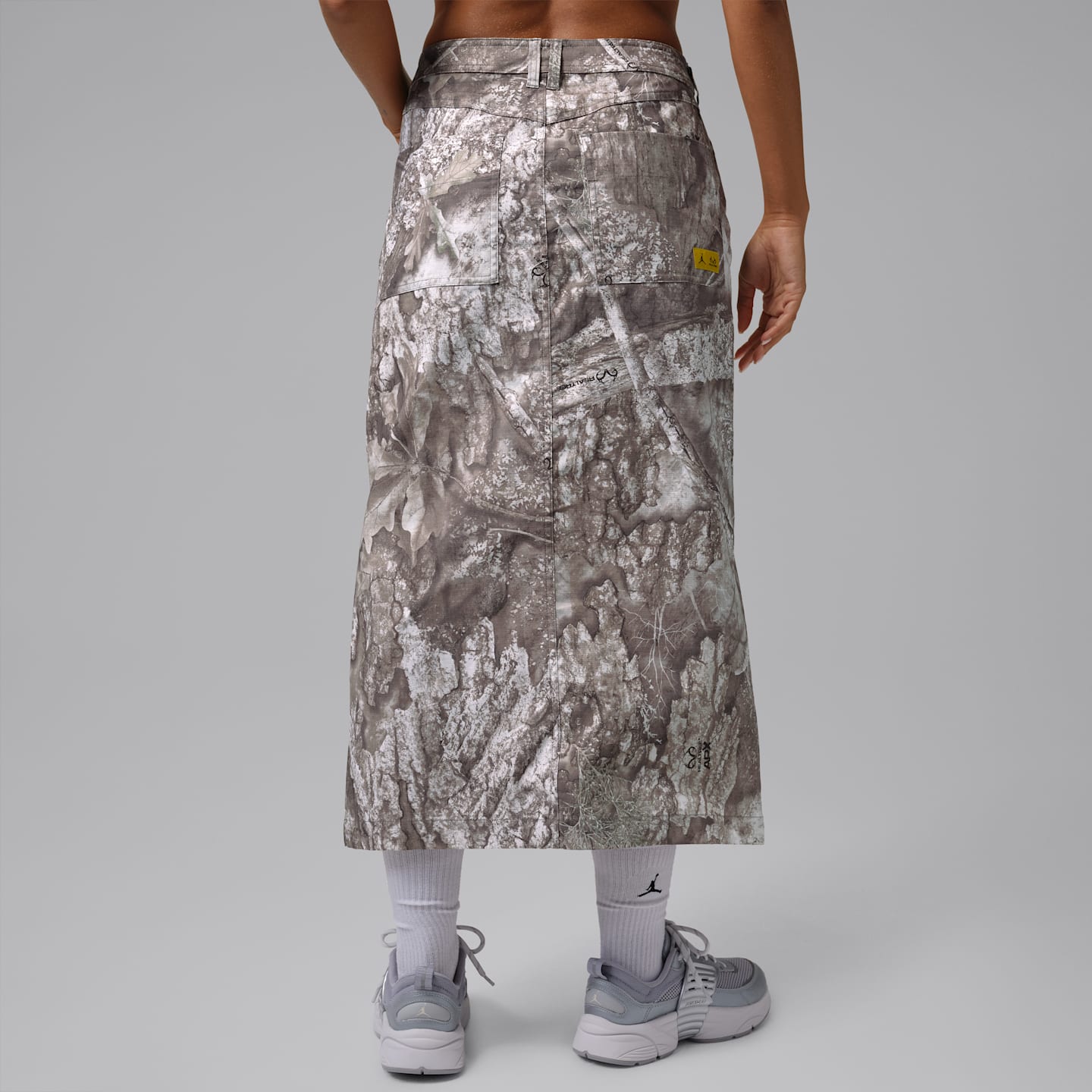Женская юбка Jordan Flight Realtree, цвет: Белый — фото 2