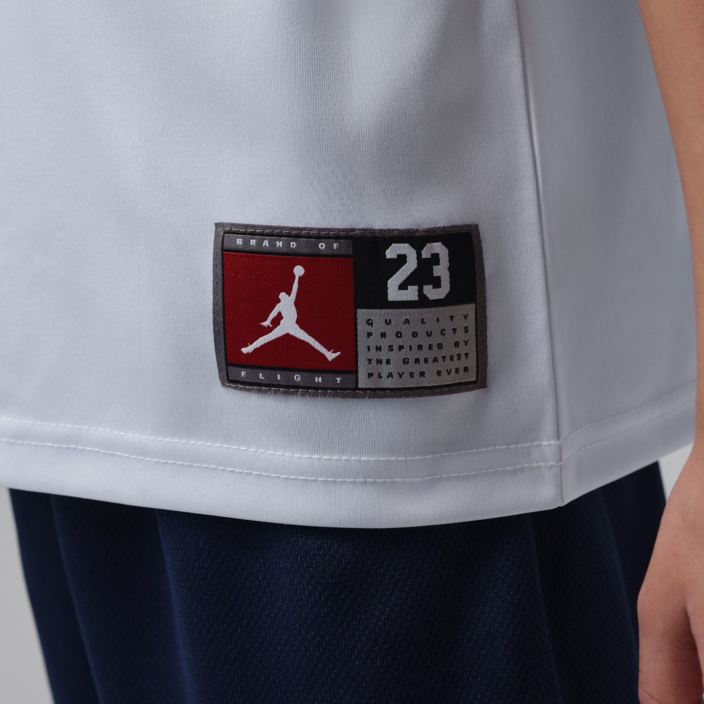 Детский комплект Jordan Sport из джерси и сетчатых шорт, цвет: Полуночный тёмно-синий — фото 6