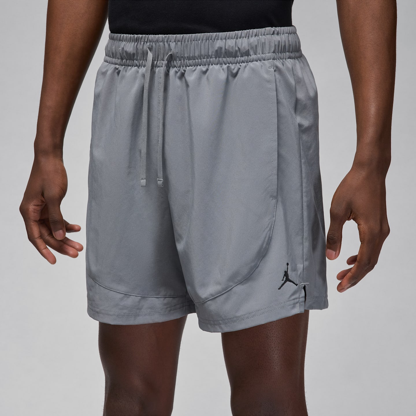 Мужские шорты Jordan Dri-FIT Sport Woven, цвет: Дымчатый серый / Чёрный — фото 2