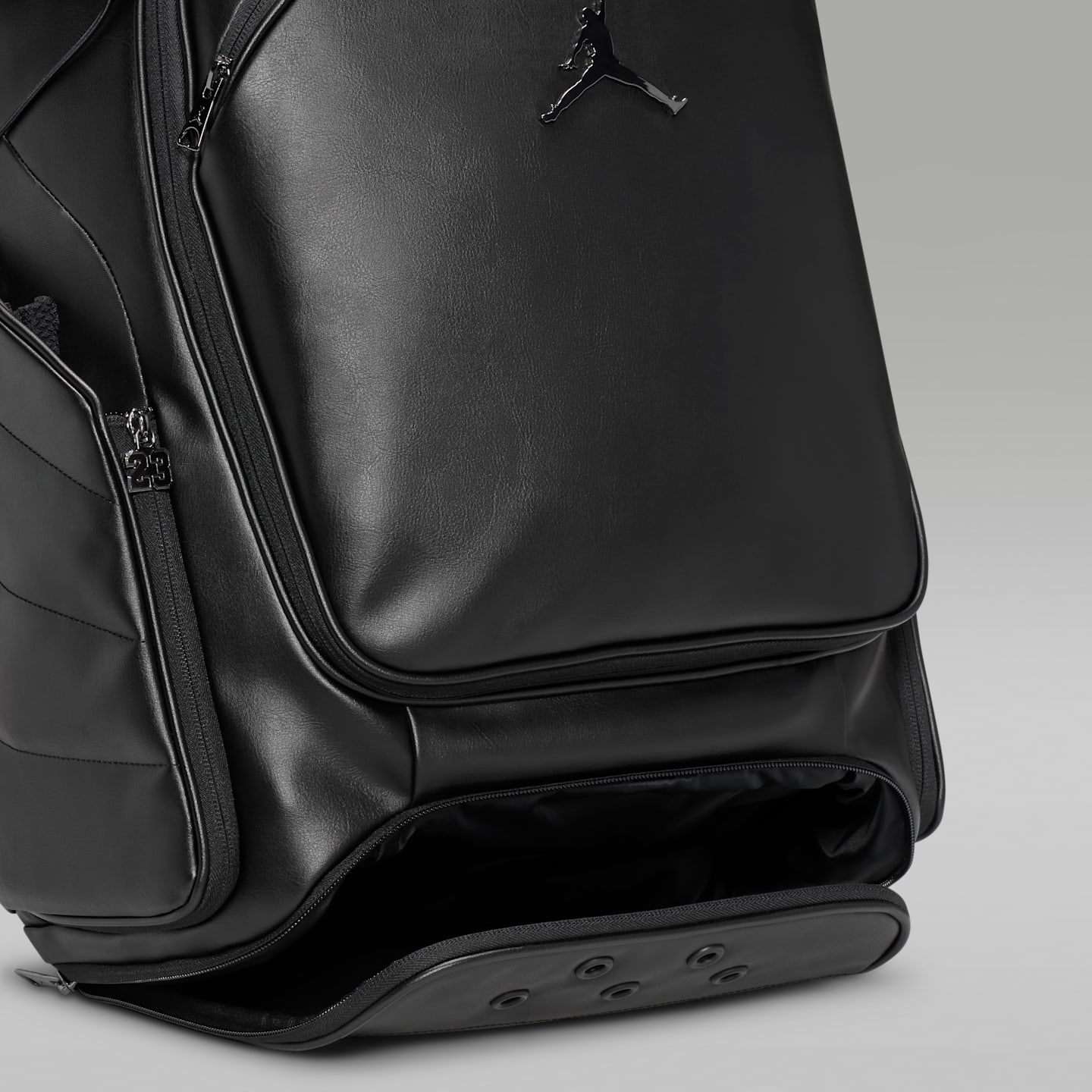 Рюкзак для бейсбольных бит Jordan Fly Elite, 31 л, цвет: Чёрный / Серебряный — фото 5