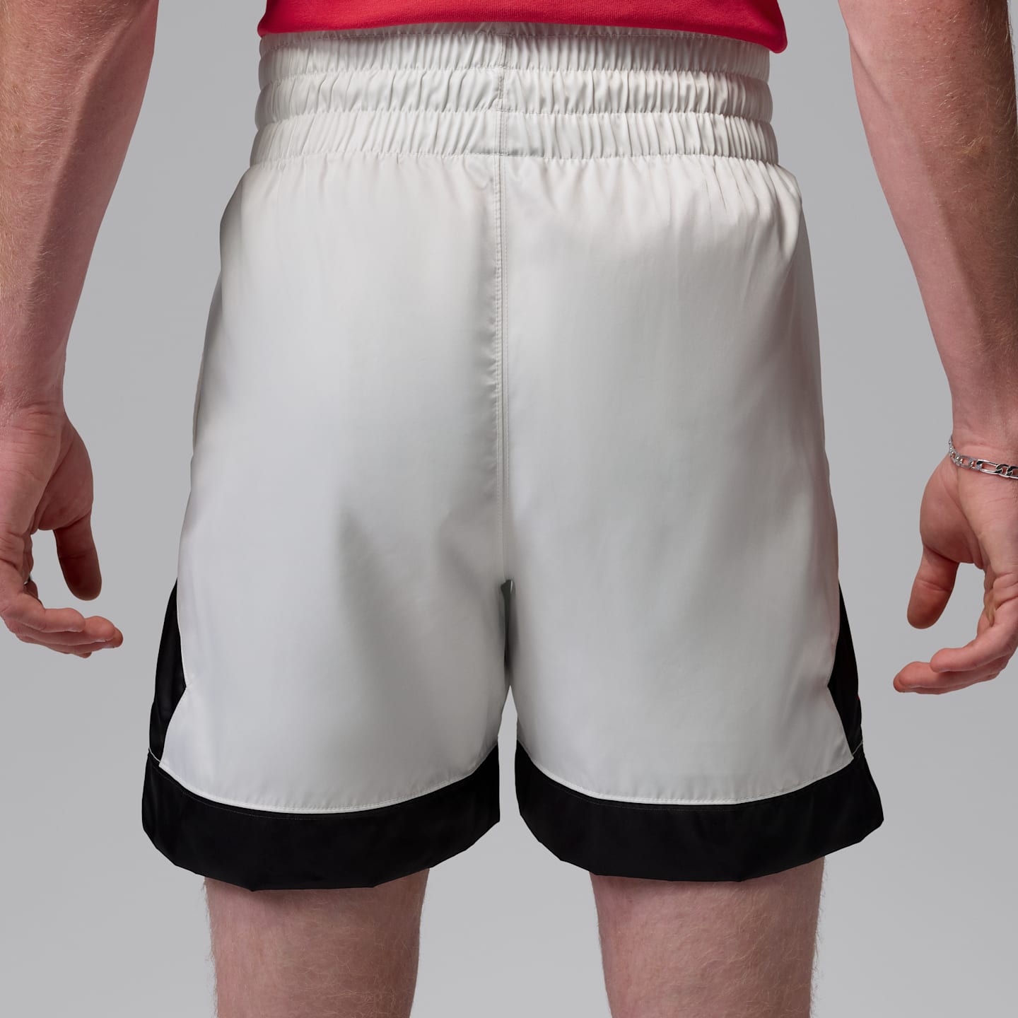 Мужские шорты Jordan Flight Muay Thai, цвет: Молочный / Чёрный — фото 3