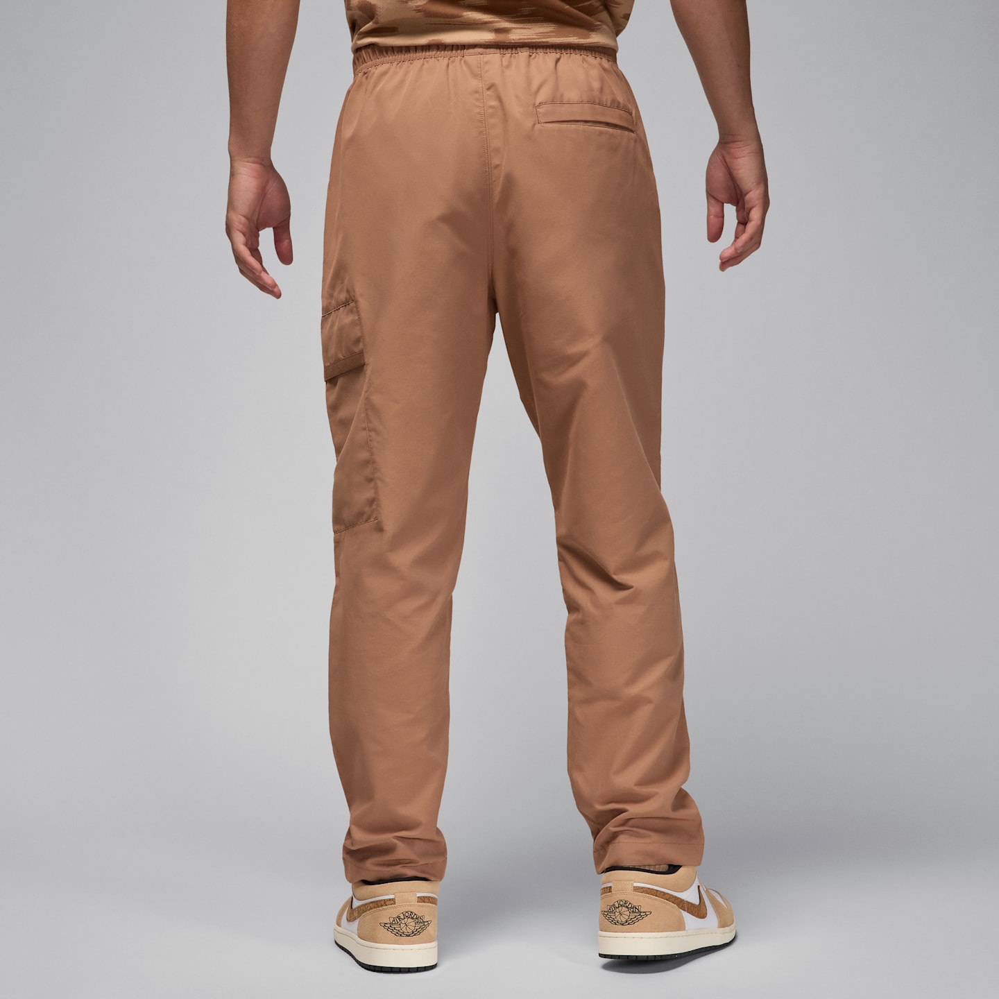 Мужские тканые брюки Jordan Essentials, цвет: Коричневый — фото 2