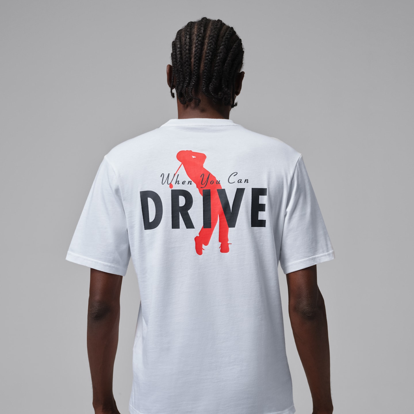Мужская футболка для гольфа Jordan Sport Dri-FIT, цвет: Белый — фото 2