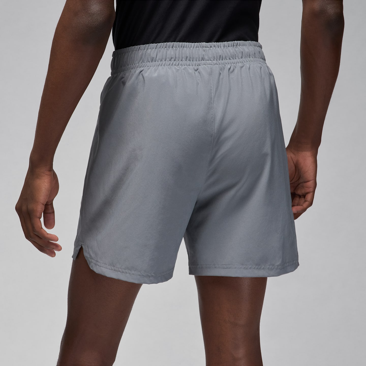 Мужские шорты Jordan Dri-FIT Sport Woven, цвет: Дымчатый серый / Чёрный — фото 3