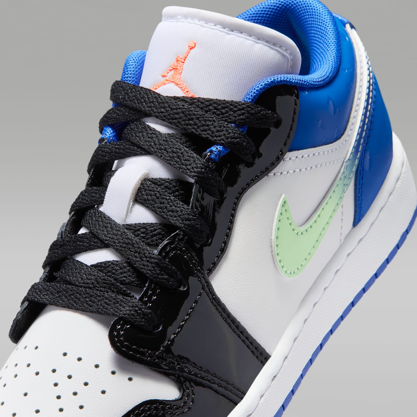 Детские кроссовки Jordan 1 Low Alt SE Baby/Toddler Shoes, цвет: Королевский синий / Чёрный — фото 7
