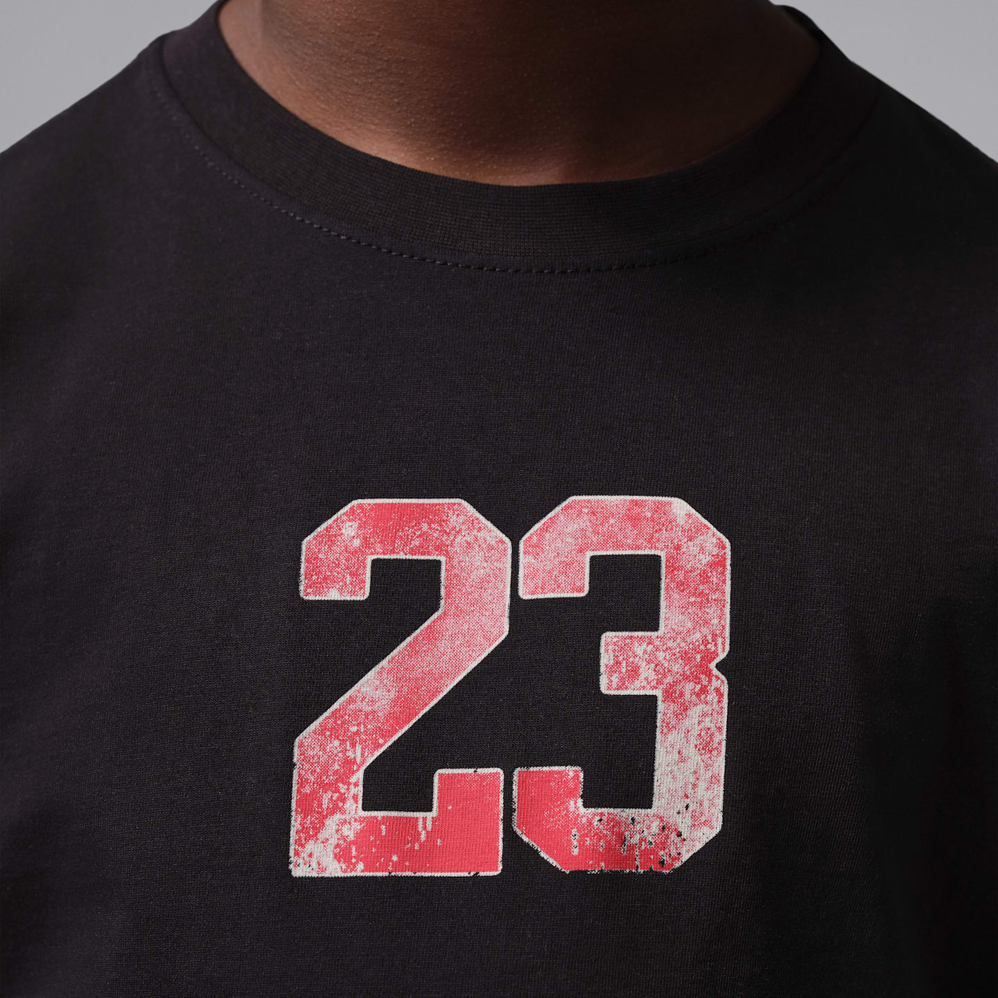 Детская футболка Jordan 23 Card Pickup, цвет: Чёрный — фото 4