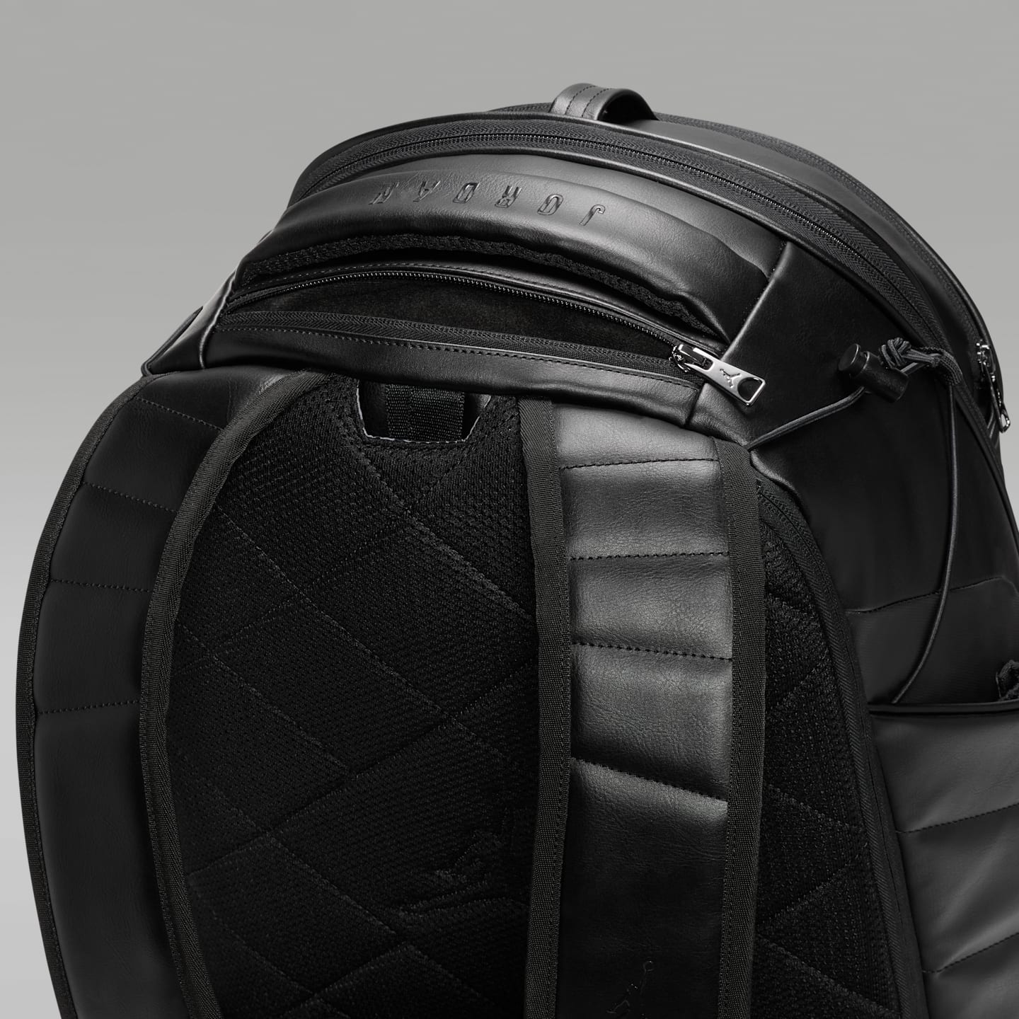 Рюкзак для бейсбольных бит Jordan Fly Elite, 31 л, цвет: Чёрный / Серебряный — фото 11