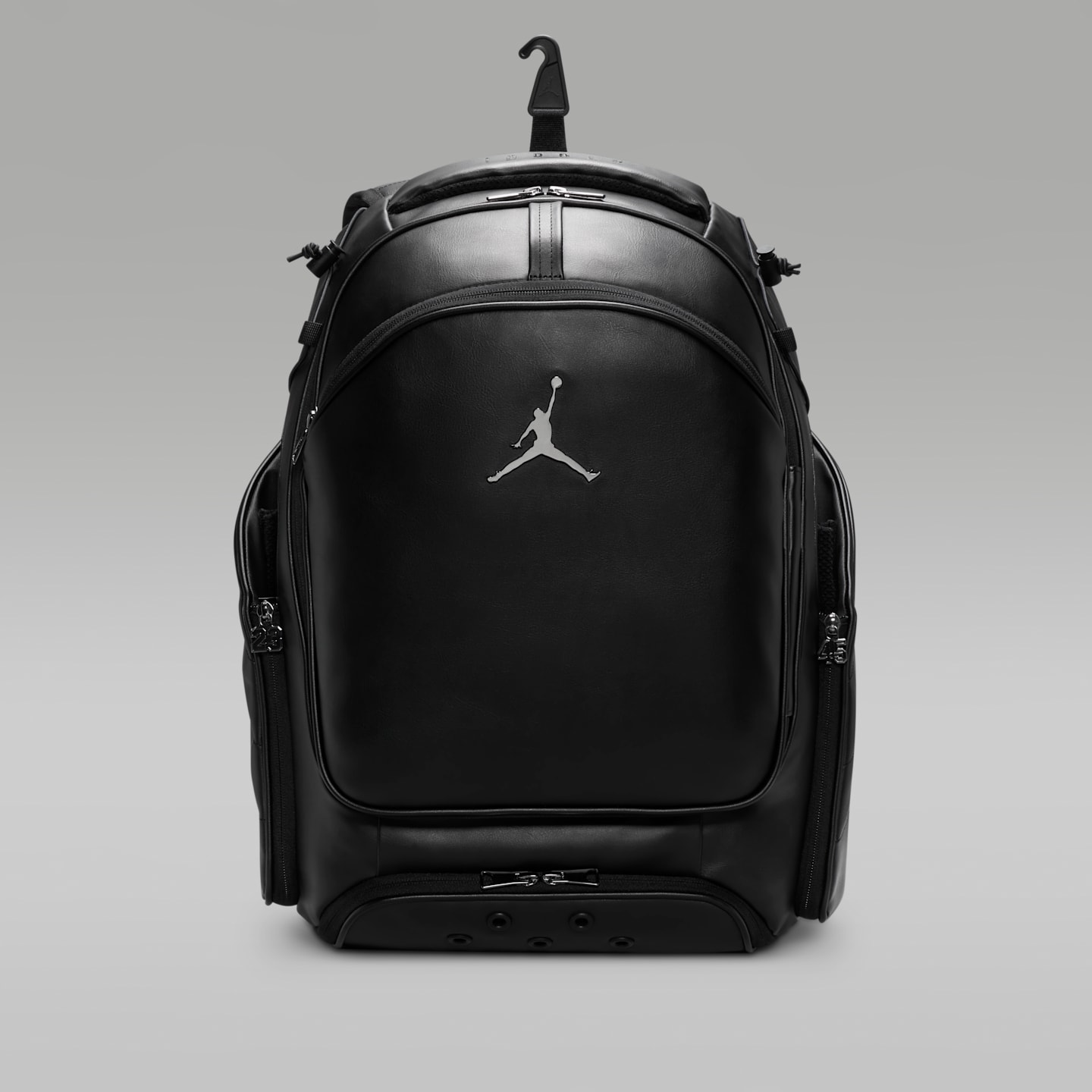 Рюкзак для бейсбольных бит Jordan Fly Elite, 31 л, цвет: Чёрный / Серебряный — фото 1