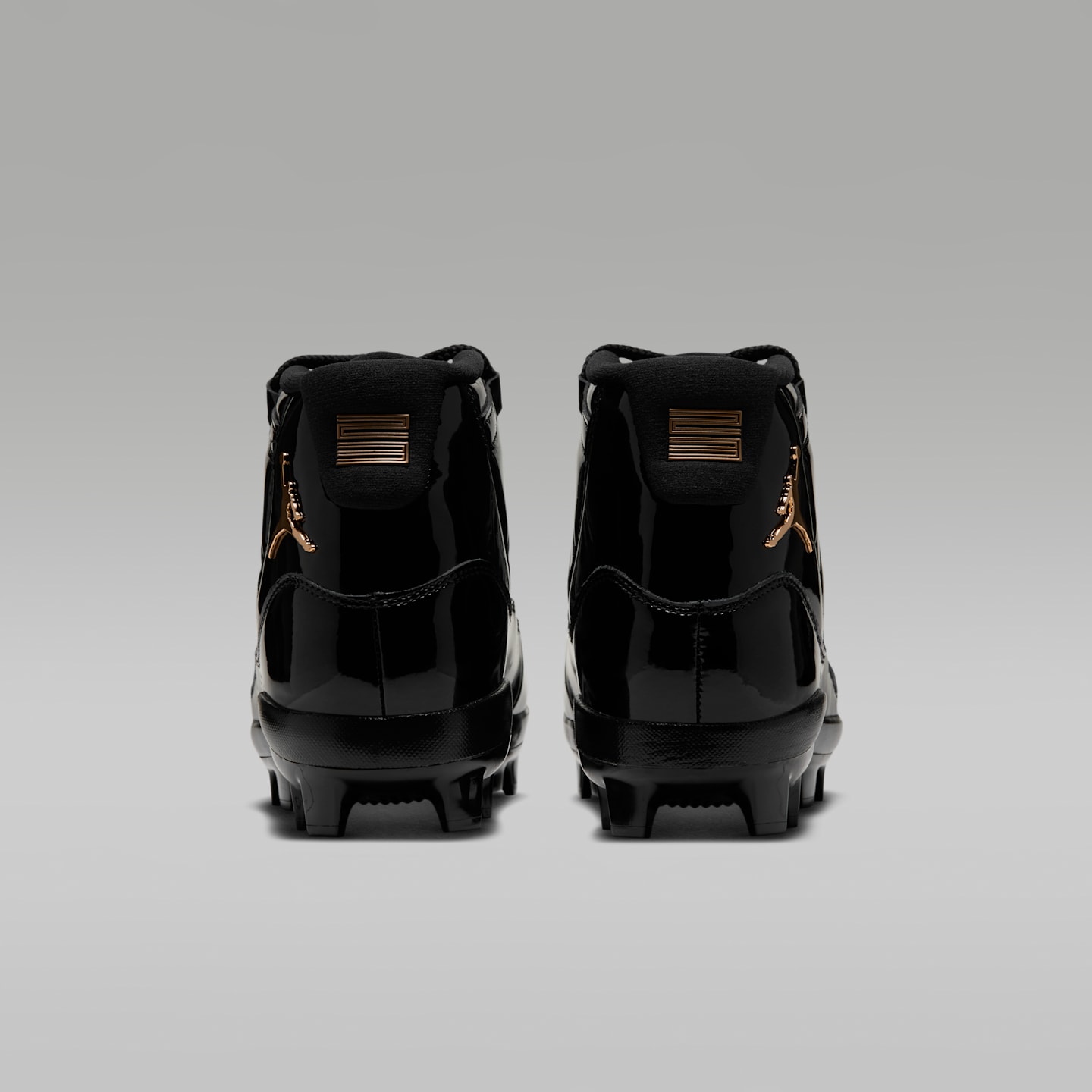 Мужские бутсы Jordan 11 Retro MCS Baseball, цвет: Чёрный / Антрацитовый — фото 6