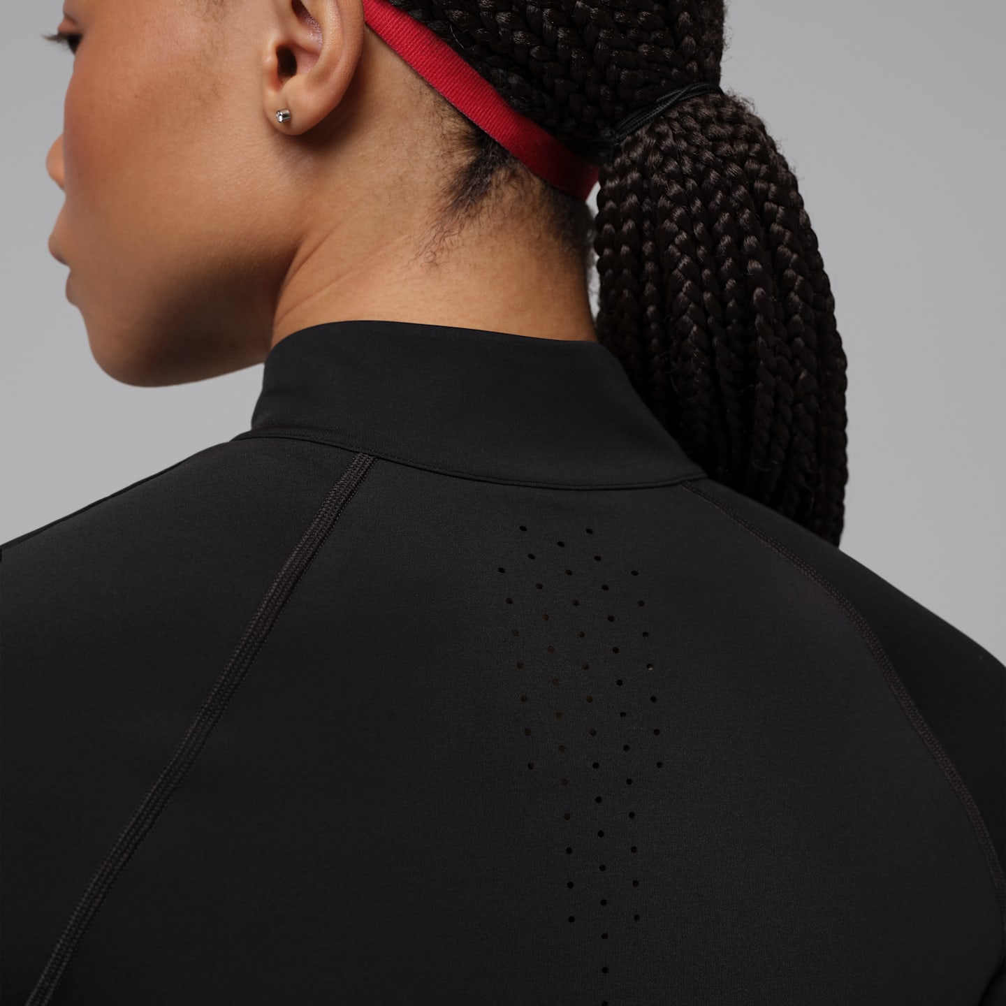 Женская куртка Jordan Sport Flightweight Dri-FIT, цвет: Чёрный — фото 7