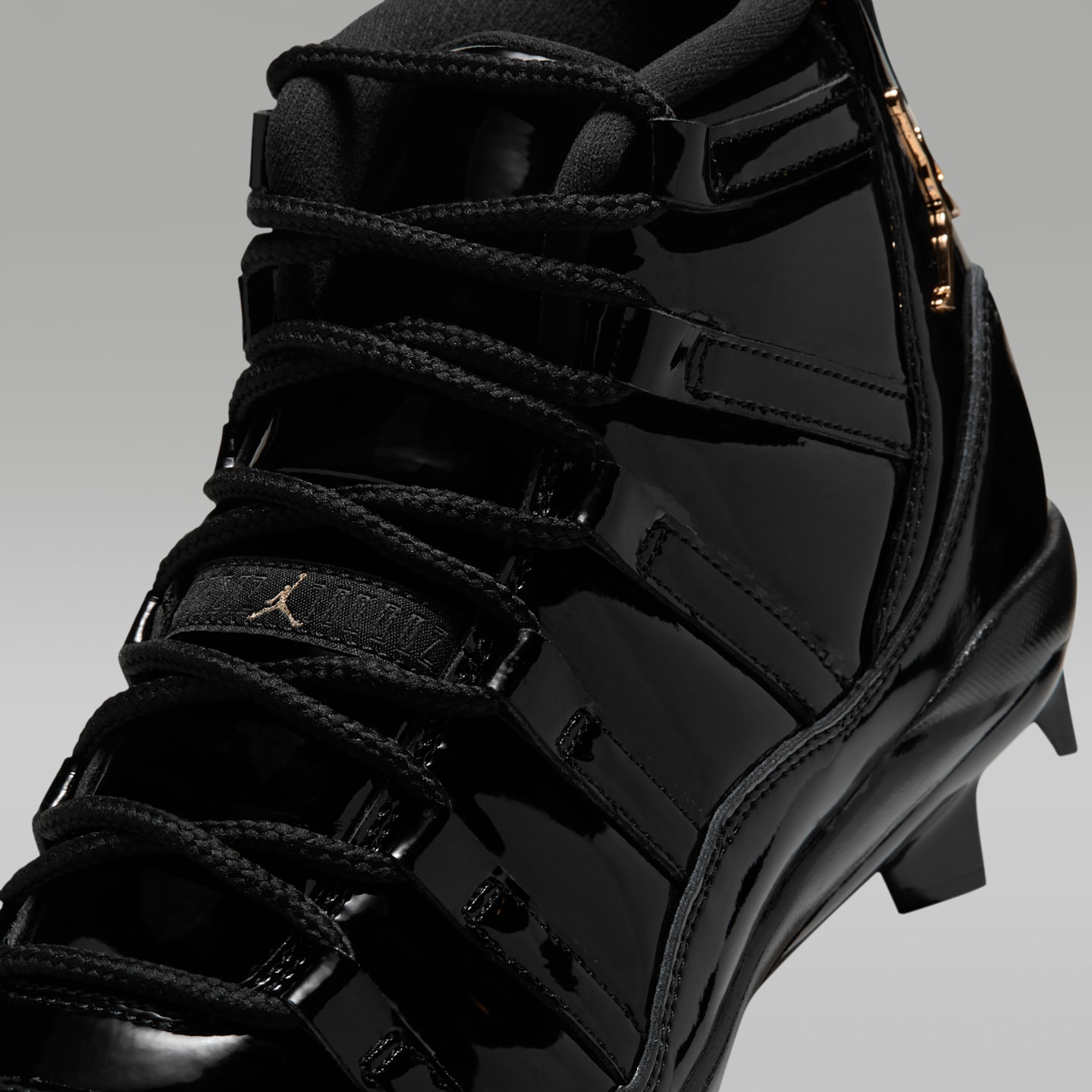 Мужские бутсы Jordan 11 Retro MCS Baseball, цвет: Чёрный / Антрацитовый — фото 8