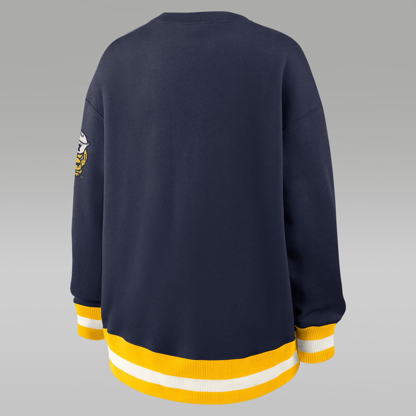 Женские свитеры Michigan Legacy Nike College Pullover Crew, цвет: Тёмно-синий — фото 2