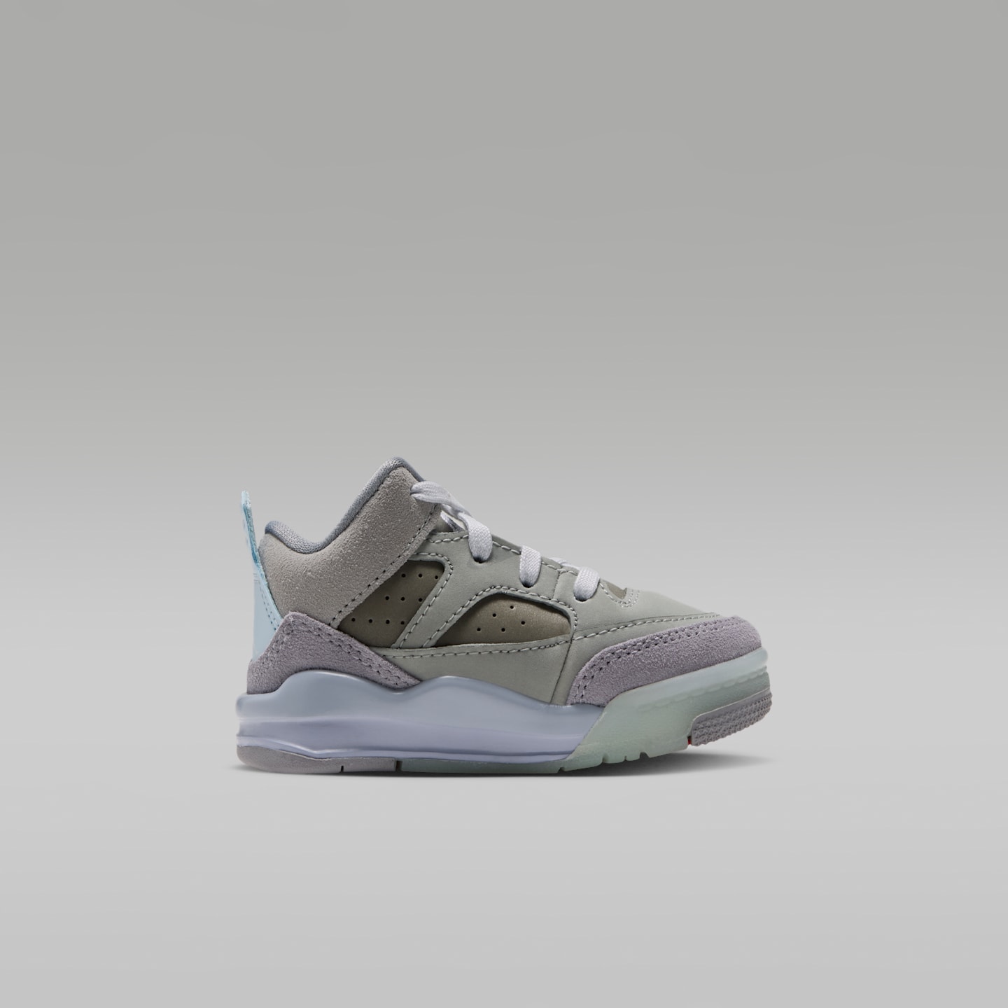 Детские кроссовки Jordan Son of Mars Low "Lunar Tunes" Shoes, цвет: Серый / Белый — фото 3
