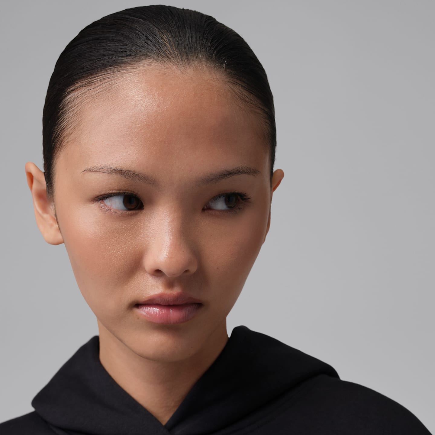 Женское худи Jordan Space Jam Fleece Pullover, цвет: Чёрный / Белый — фото 3
