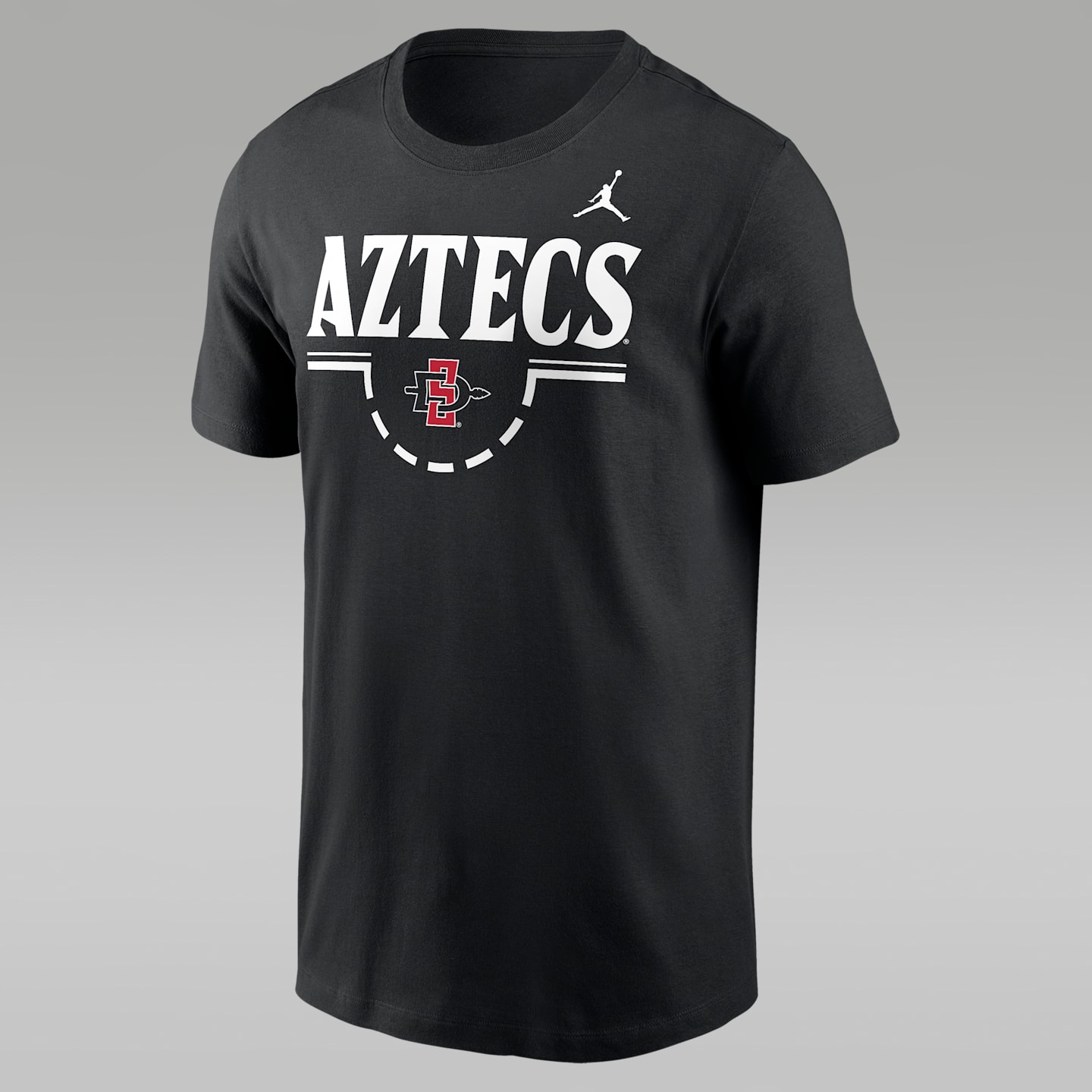 Мужская футболка Jordan San Diego State Basketball Legend Dri-FIT College, цвет: Чёрный