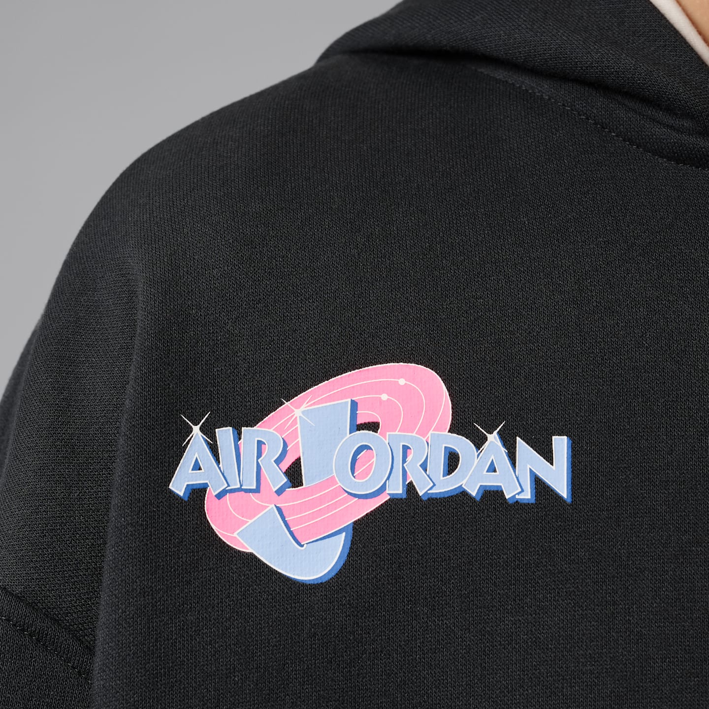 Детское худи Jordan Space Jam 30 Lola Dunk Full-Zip, цвет: Чёрный — фото 5