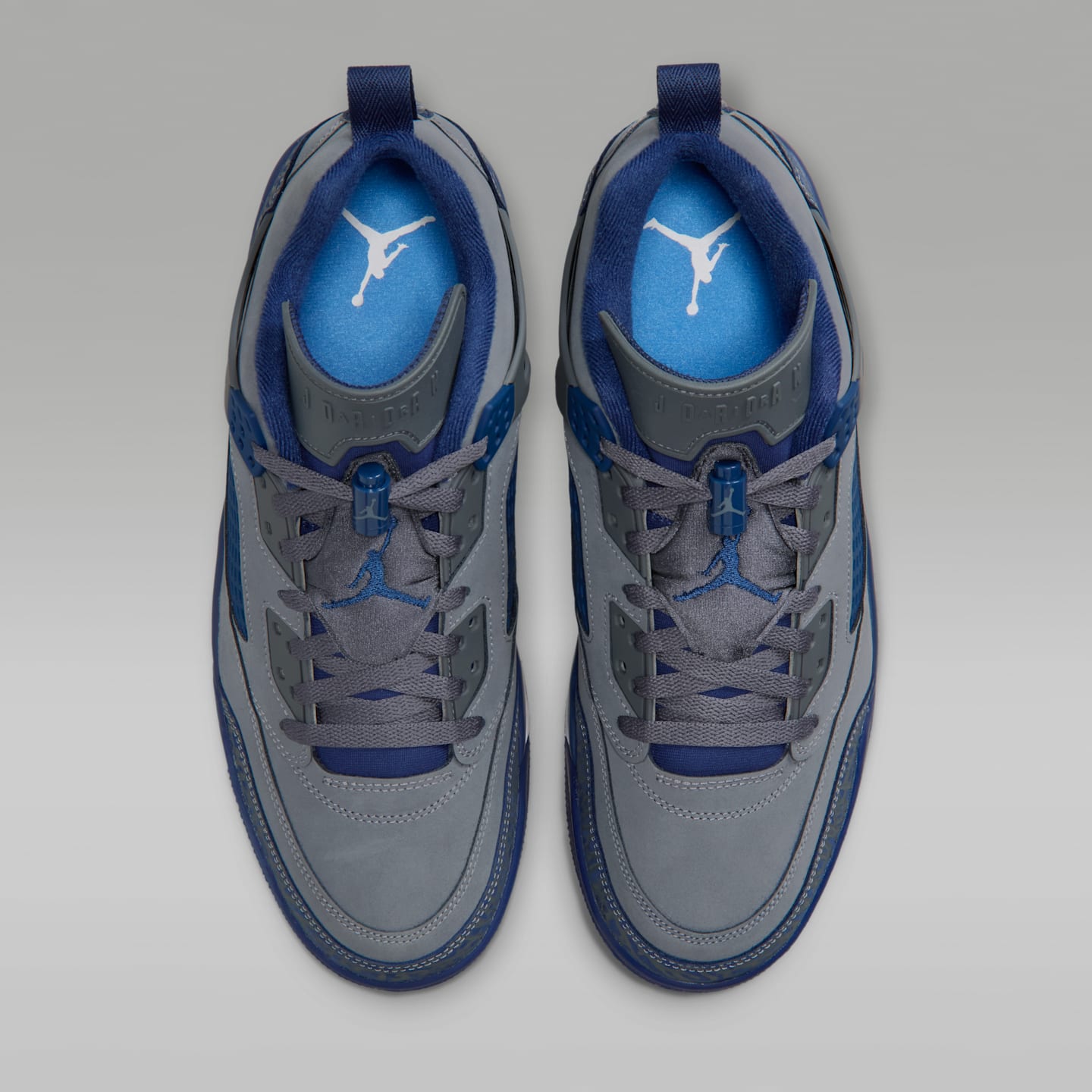 Мужские кроссовки Jordan Spizike Low SE, цвет: Синий / Белый — фото 4