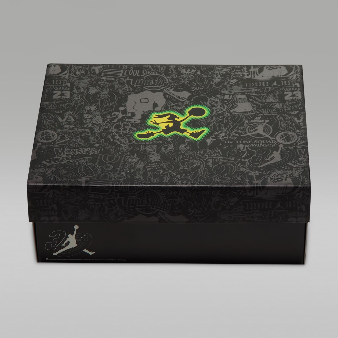 Детские кроссовки Jordan Son of Mars Low "Lunar Tunes" Shoes, цвет: Серый / Белый — фото 9