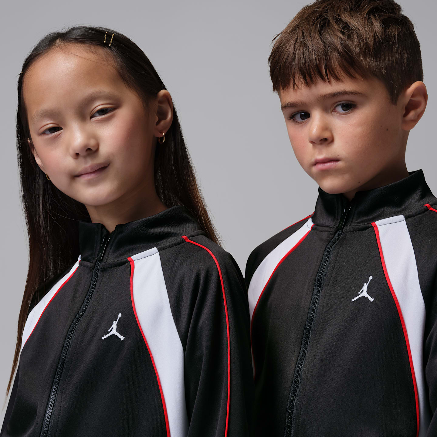 Детский комплект Jordan Colorblock из 2 предметов с трикотажной окантовкой, цвет: Чёрный — фото 4