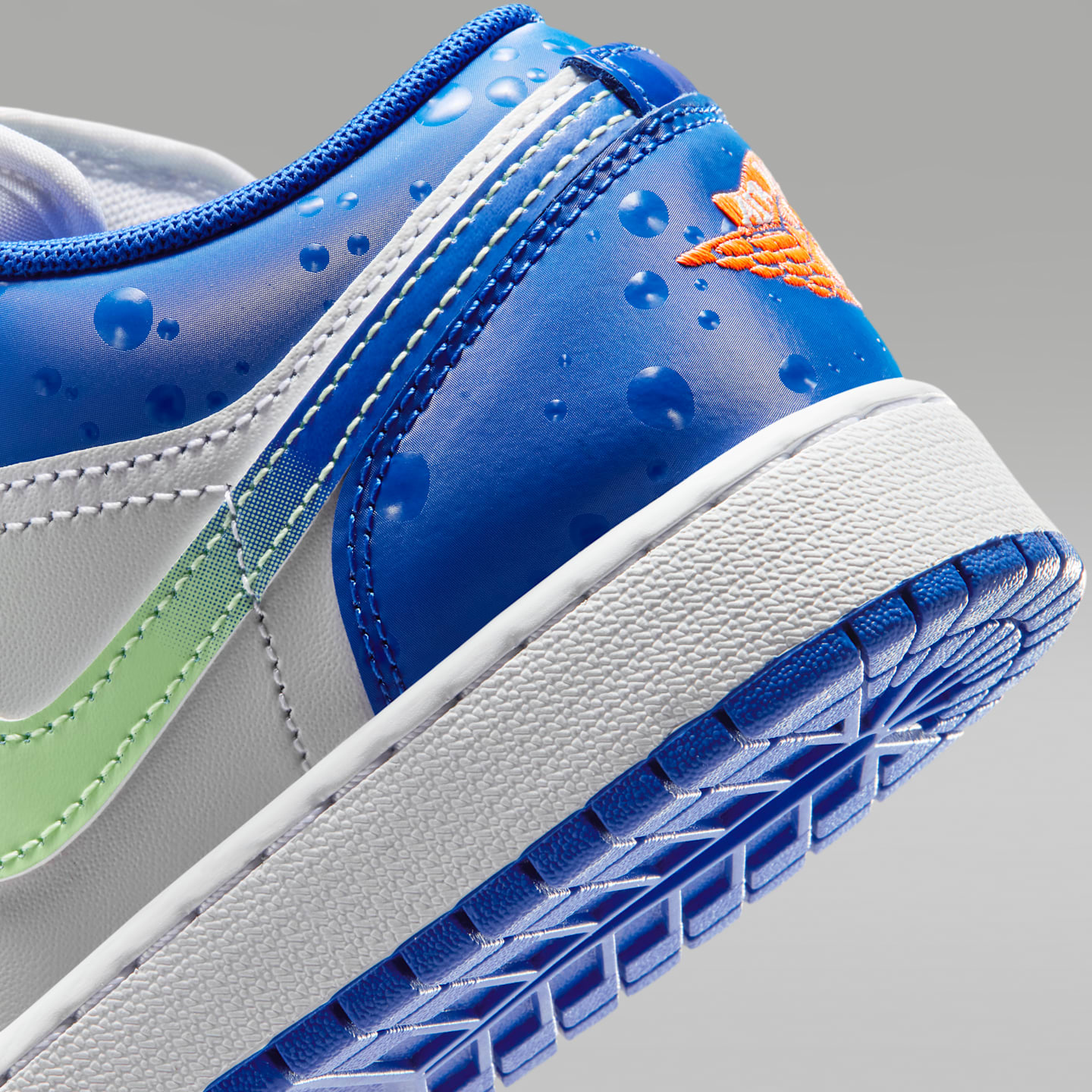 Детские кроссовки Jordan 1 Low Alt SE Baby/Toddler Shoes, цвет: Королевский синий / Чёрный — фото 8